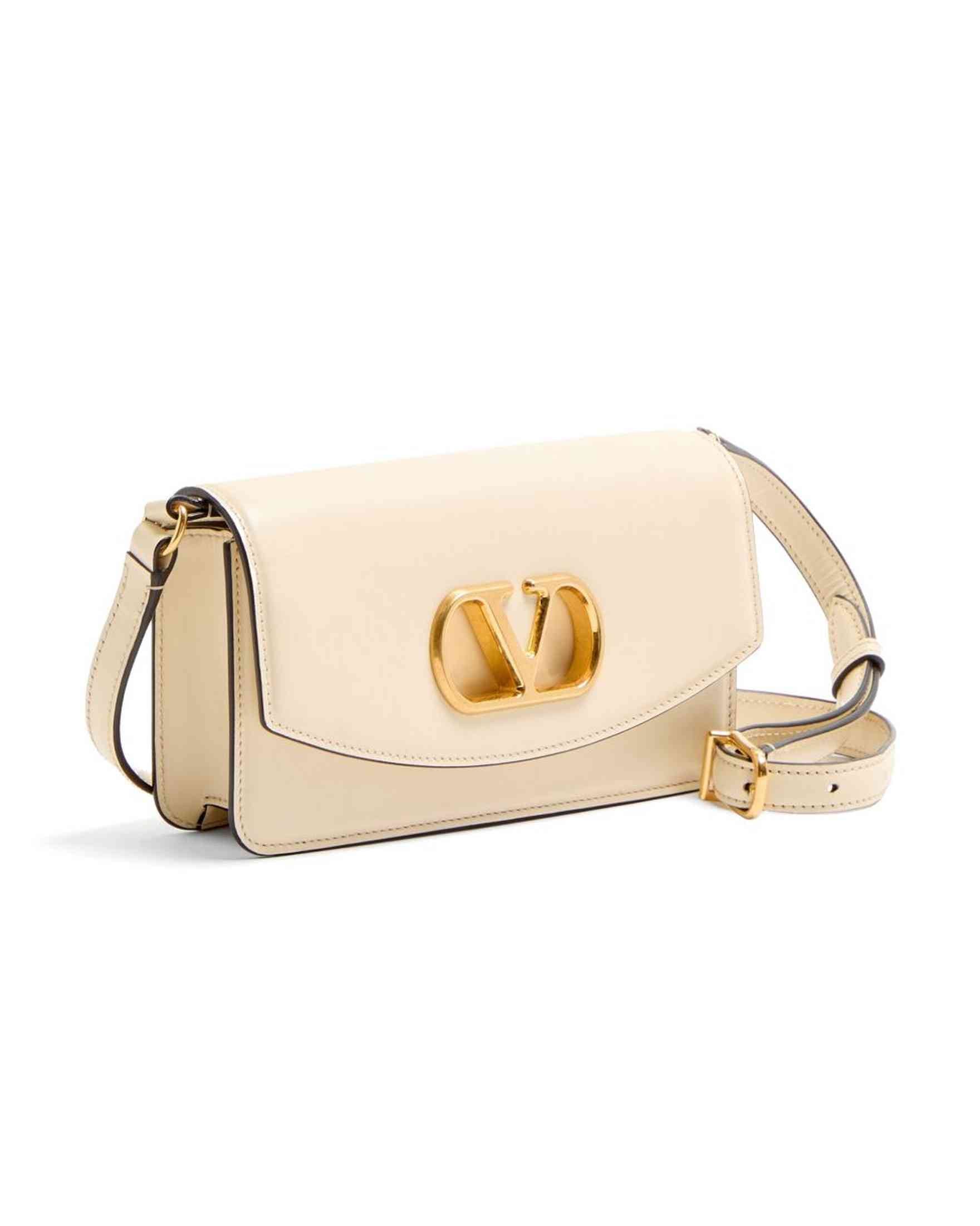 Valentino Garavani Vain Clutch in Shiny Calfskin Glam Steals