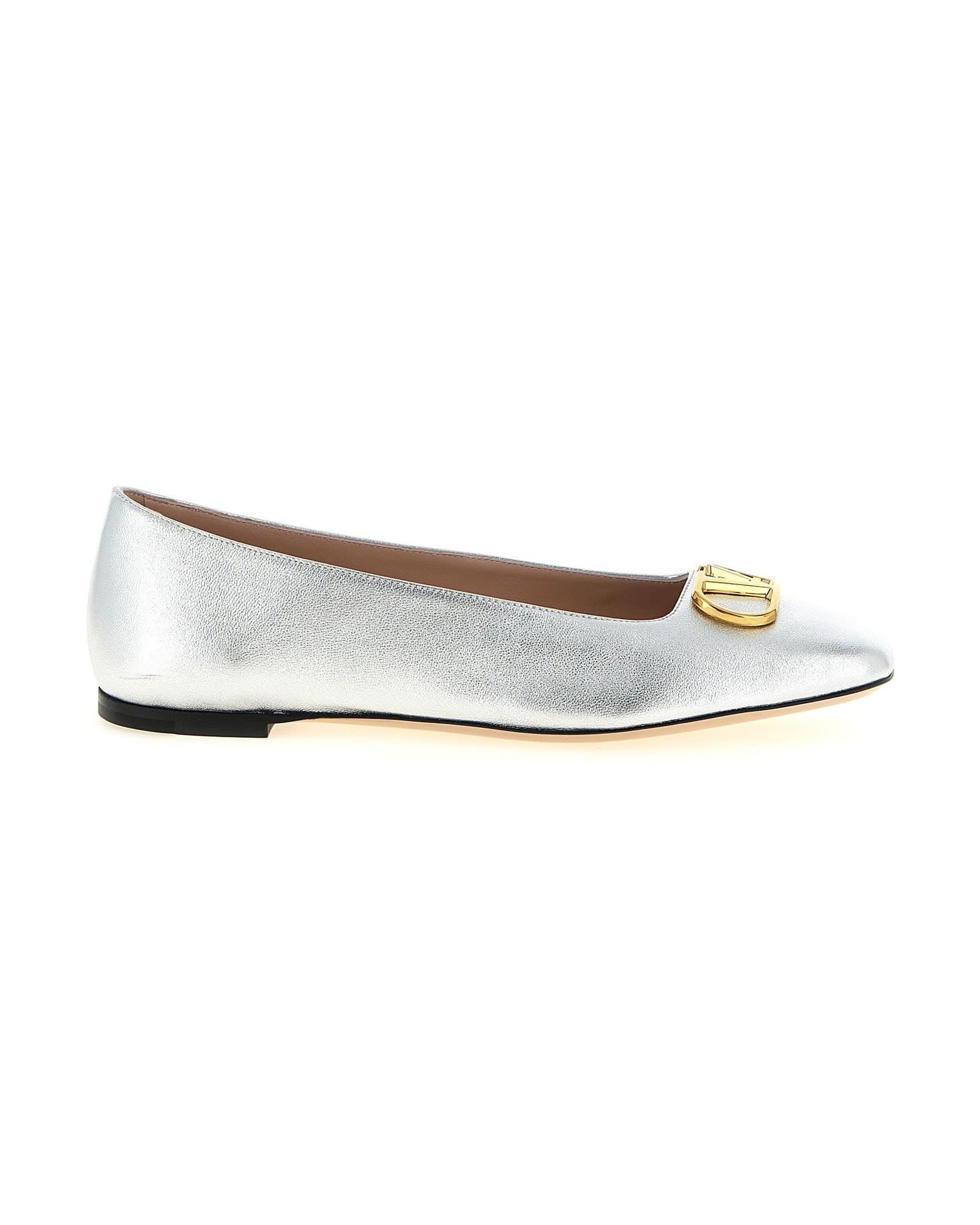 Valentino Garavani Valenitno Vlogo Signature Ballet Flats Glam Steals