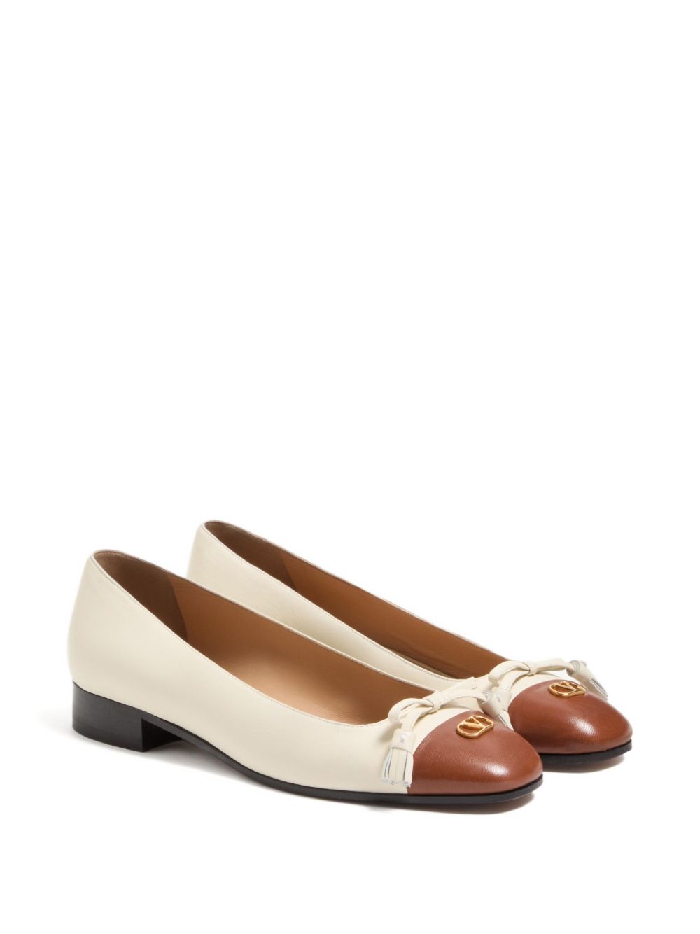 Valentino Garavani Valet Du Roi Ballerina in 25mm Kid Glam Steals