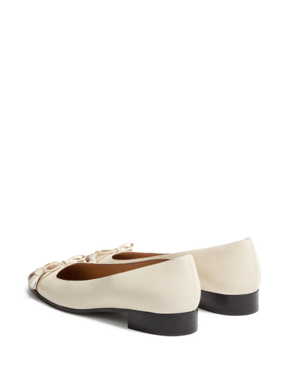 Valentino Garavani Valet Du Roi Ballerina in 25mm Kid Glam Steals