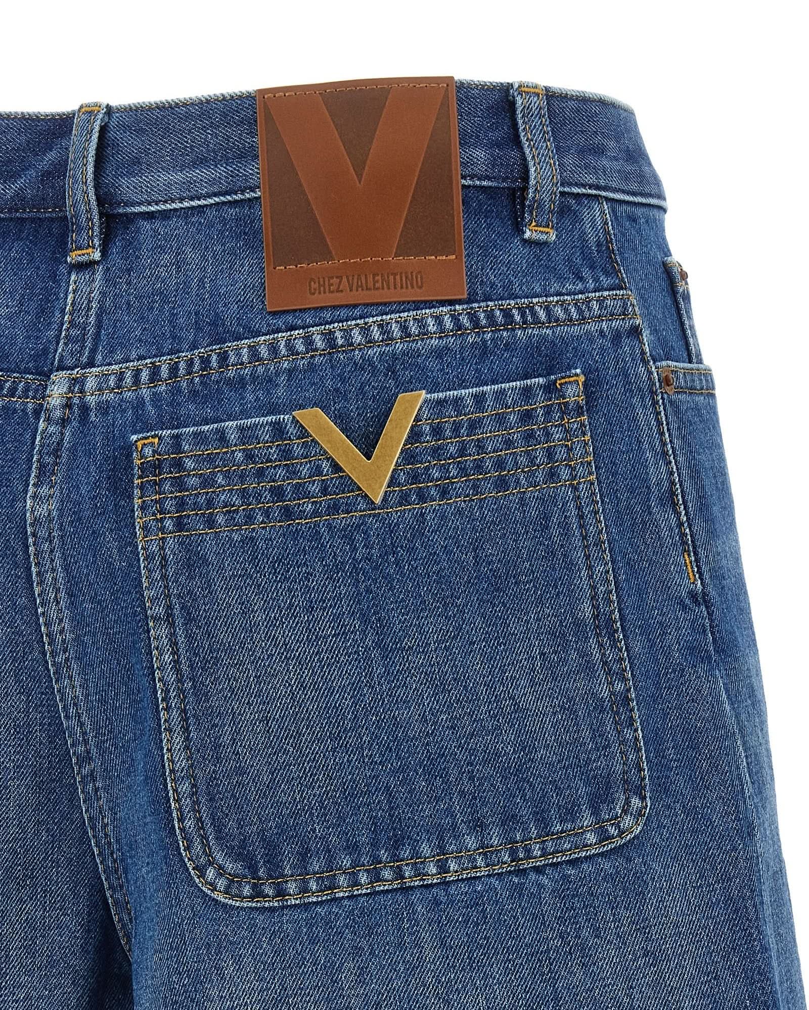 Valentino Garavani Vgold Shorts Glam Steals