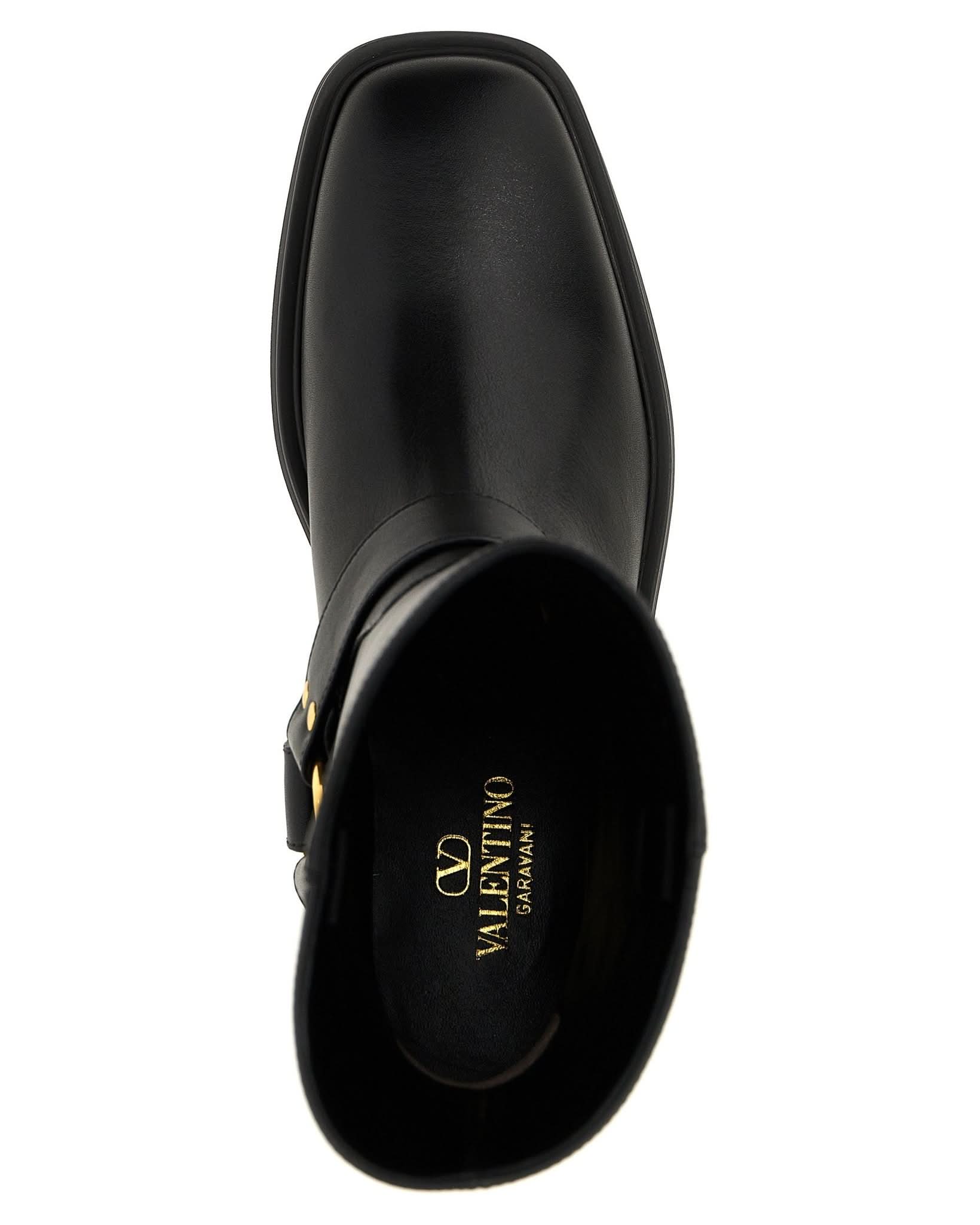 Valentino Garavani Vlogo Signature Ankle Boots Glam Steals