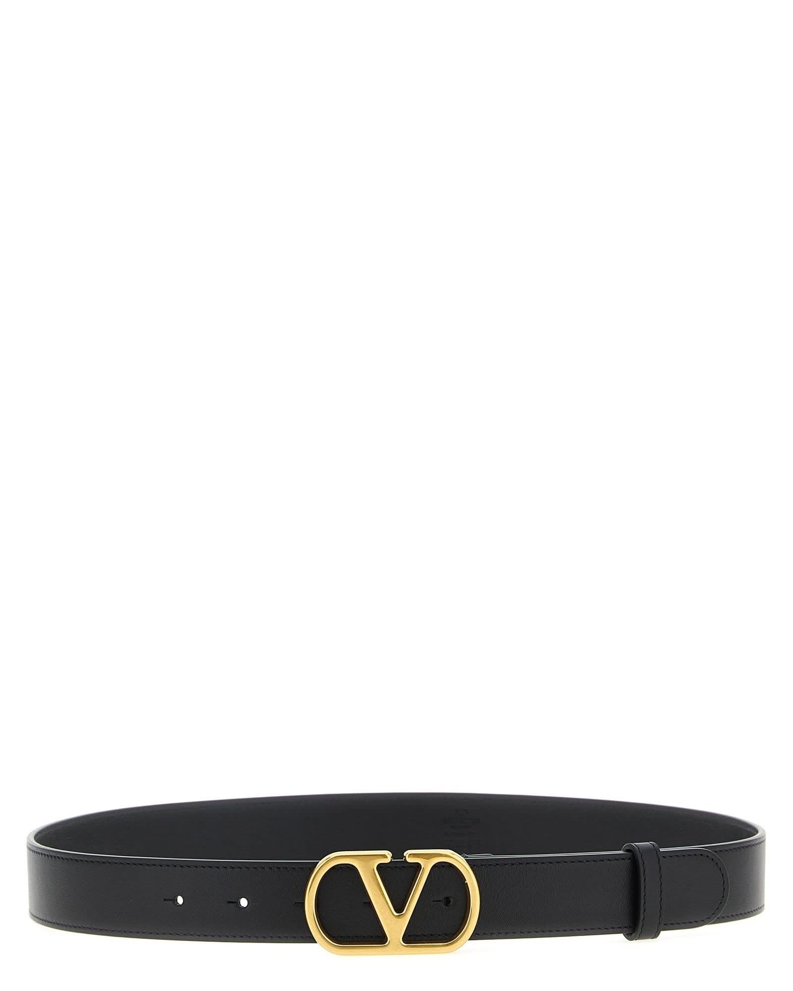 Valentino Garavani Vlogo Signature Belt Glam Steals