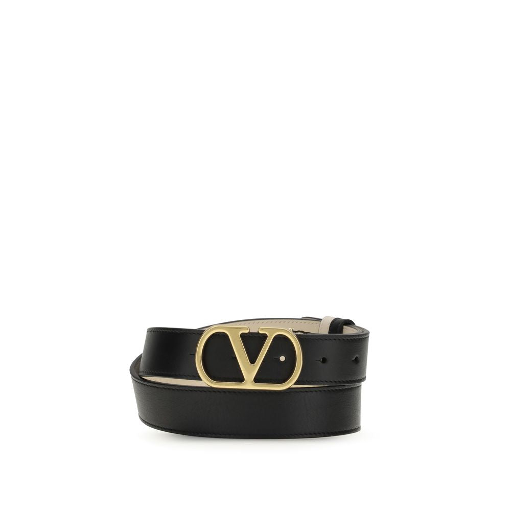 Valentino Garavani Vlogo Signature Reversible Belt Glam Steals