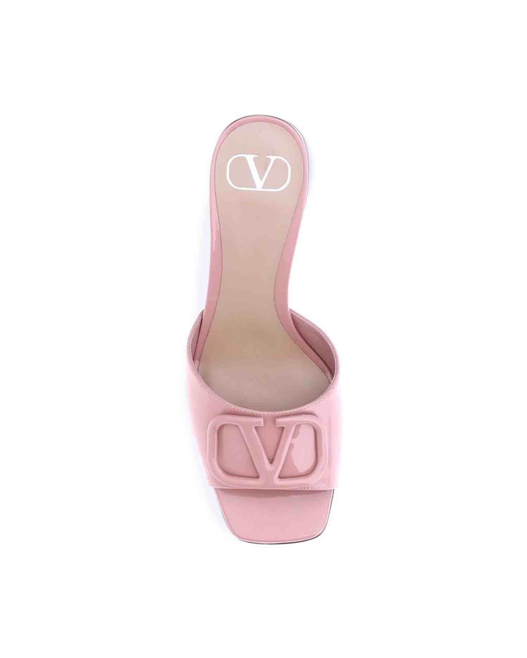 Valentino Garavani Vlogo Slide Sandals Glam Steals