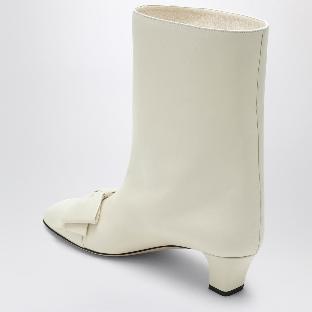 Valentino Ivory Garavani Bowow Ankle Boots Glam Steals
