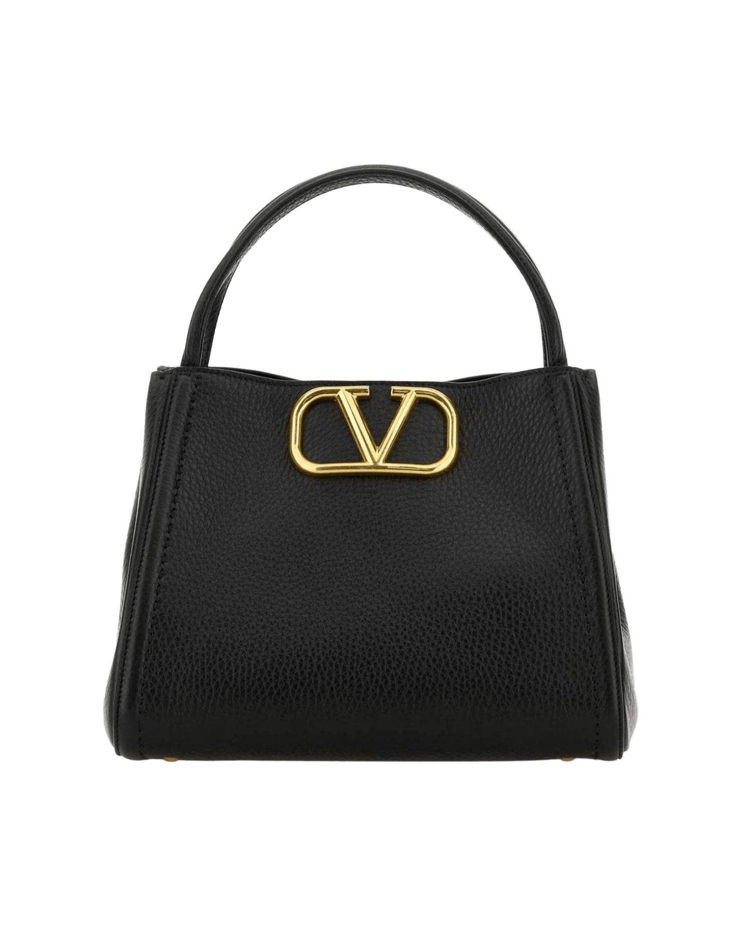 Valentino Garavani Leather Alltime Medium Handbag Glam Steals
