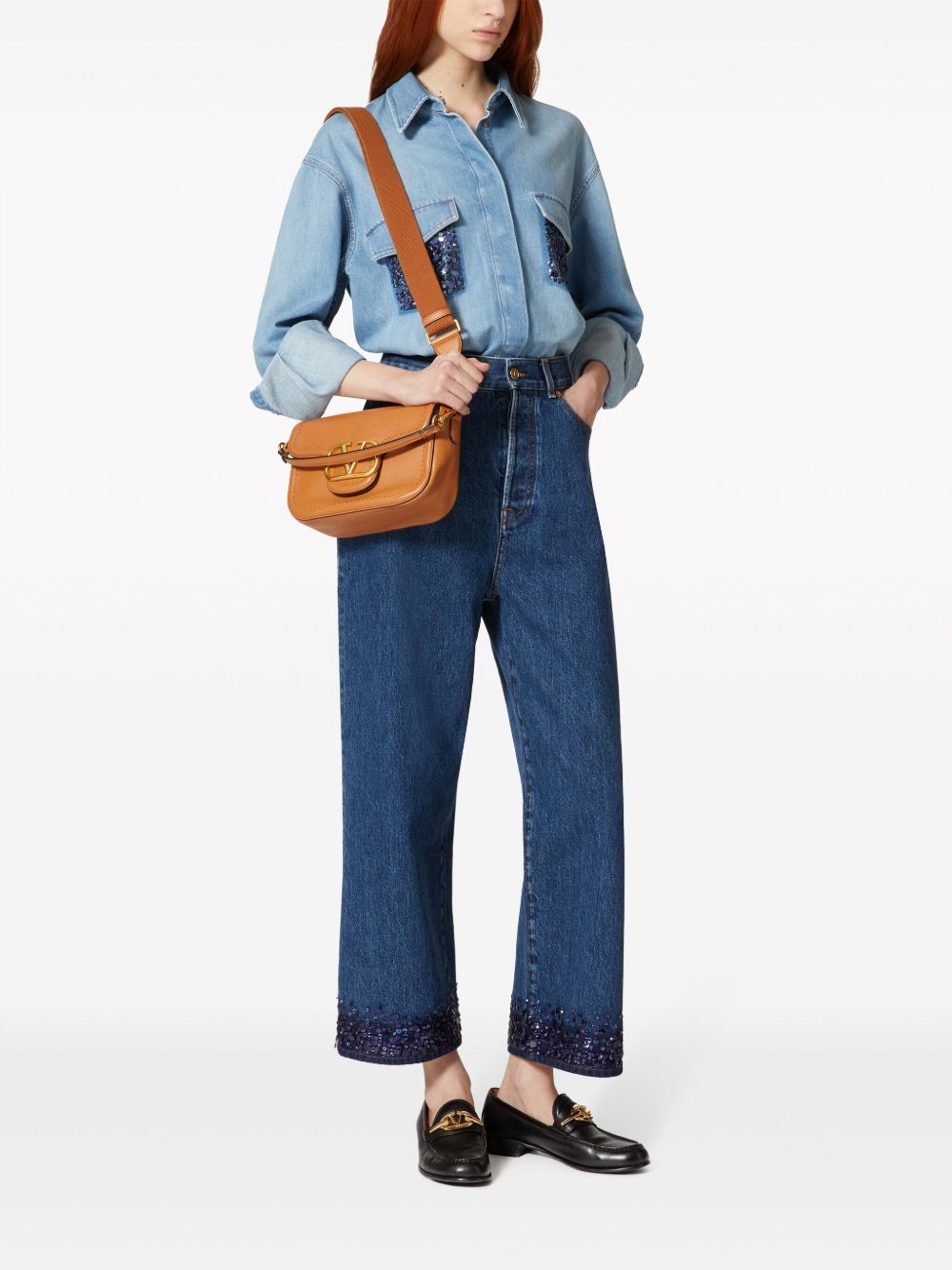 Valentino Leather Garavani Alltime Shoulder Bag Glam Steals