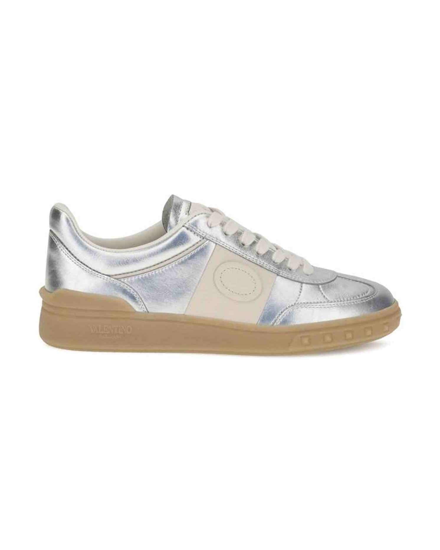 Valentino Leather Garavani Laminated Upvillage Sneakers Glam Steals