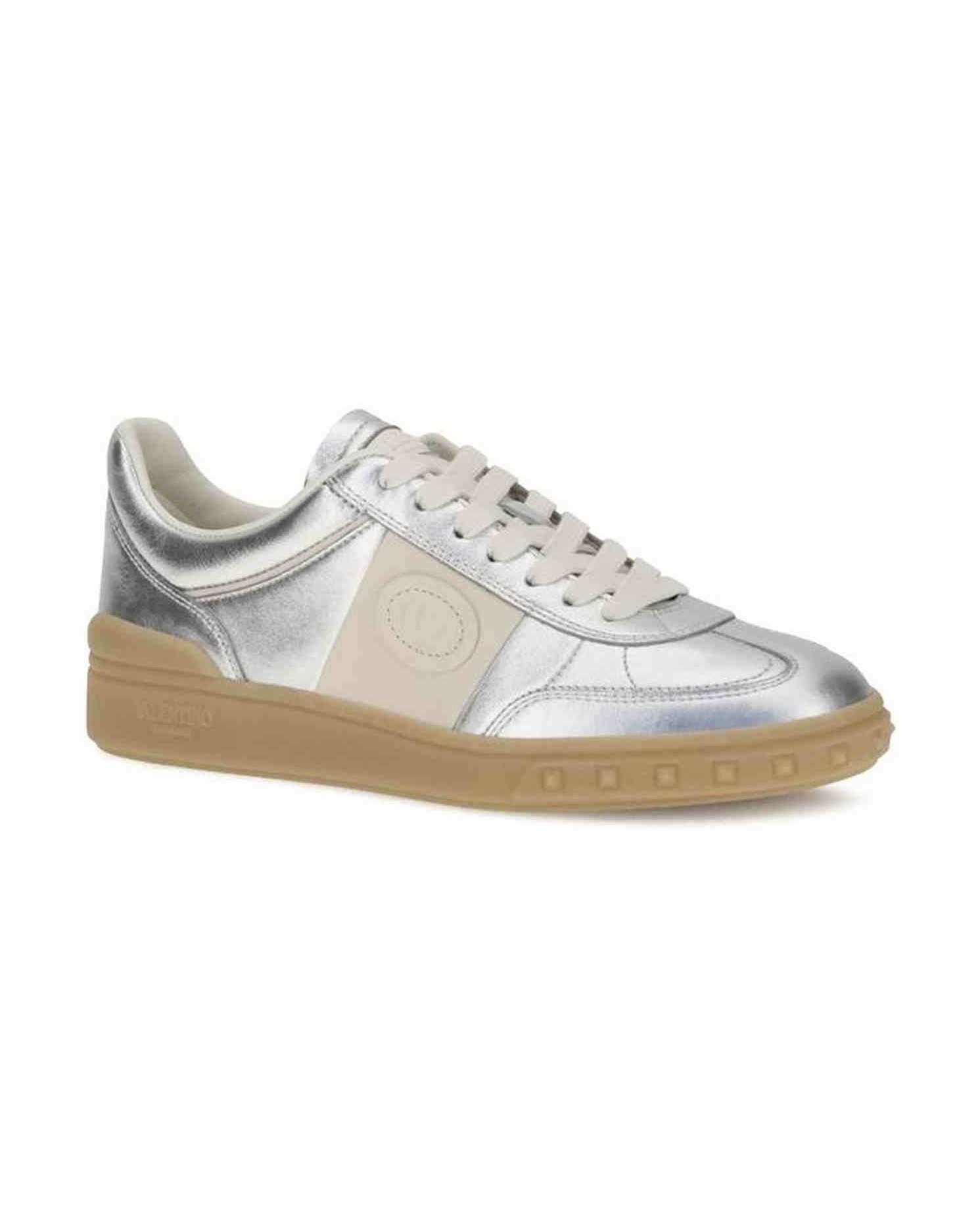 Valentino Leather Garavani Laminated Upvillage Sneakers Glam Steals