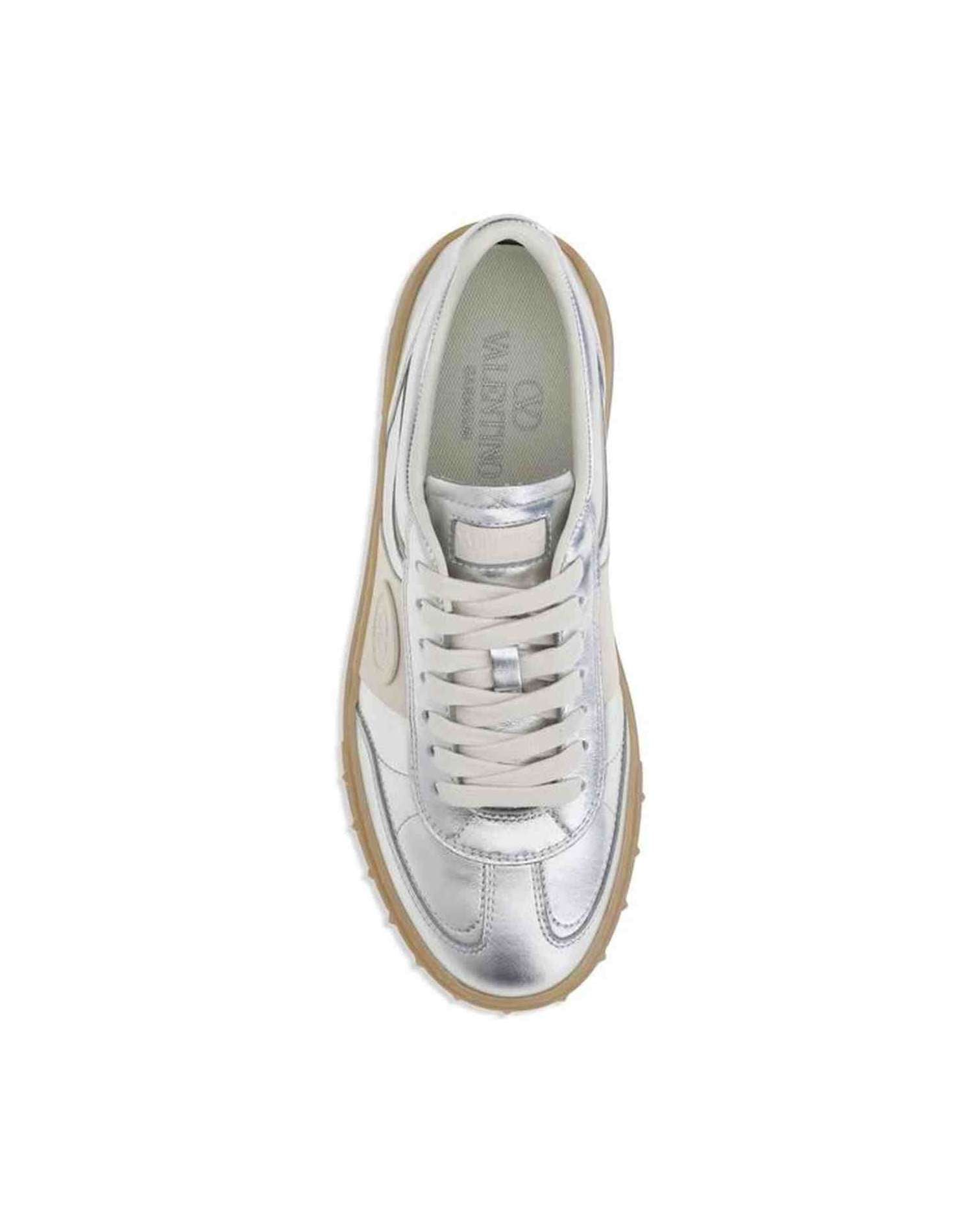 Valentino Leather Garavani Laminated Upvillage Sneakers Glam Steals
