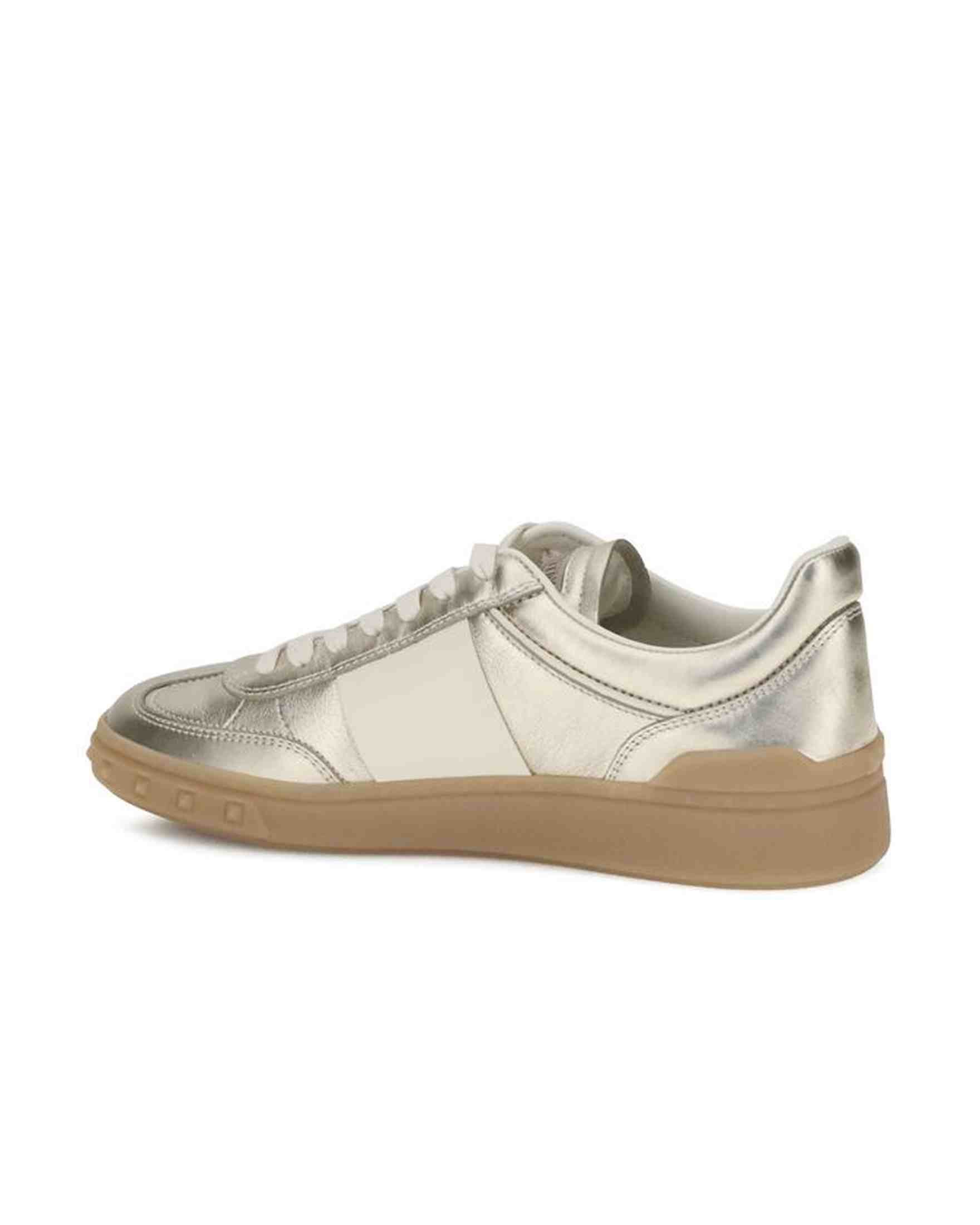 Valentino Leather Garavani Laminated Upvillage Sneakers Glam Steals
