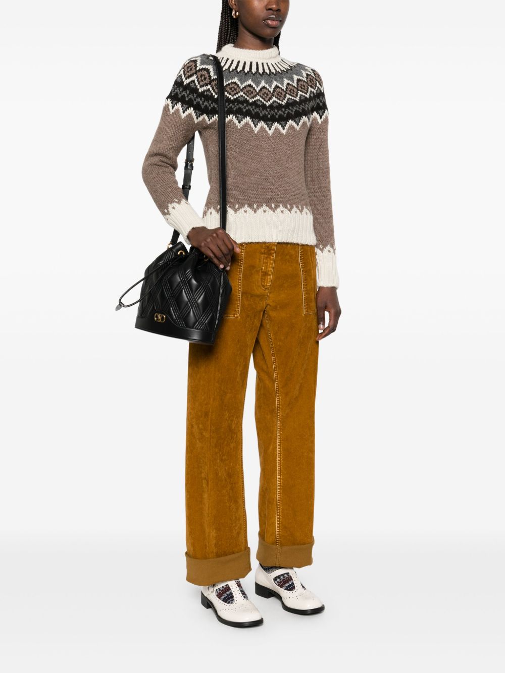 Valentino Leather Garavani Quiltie 67 Bucket Bag Glam Steals
