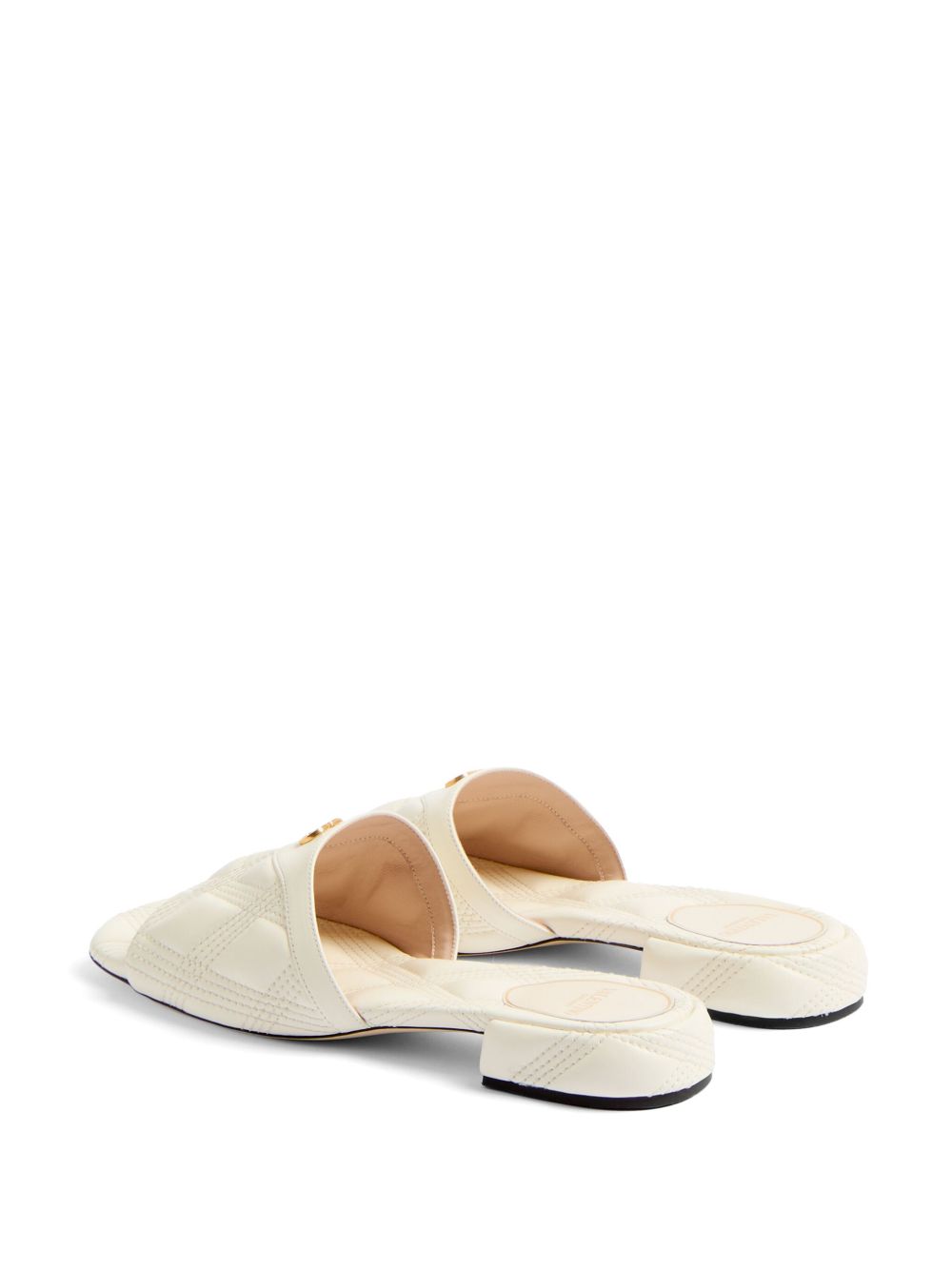 Valentino Leather Garavani Quiltie 67 Slide Sandals in 20mm Quilted Nappa Glam Steals