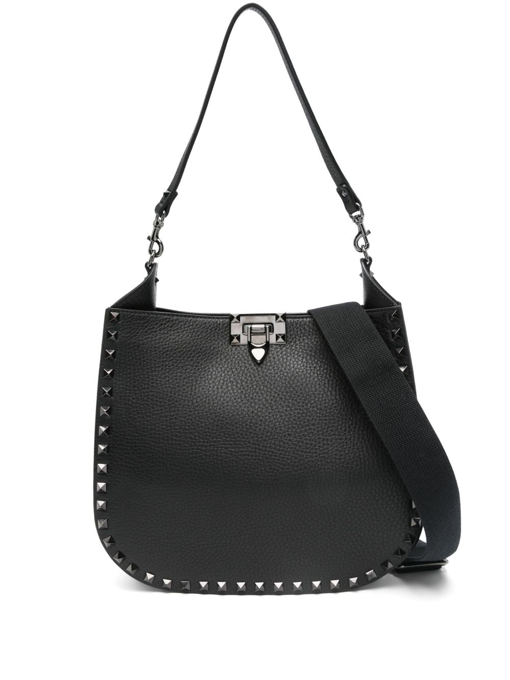 Valentino Leather Garavani Rockstud Hobo Bag Glam Steals