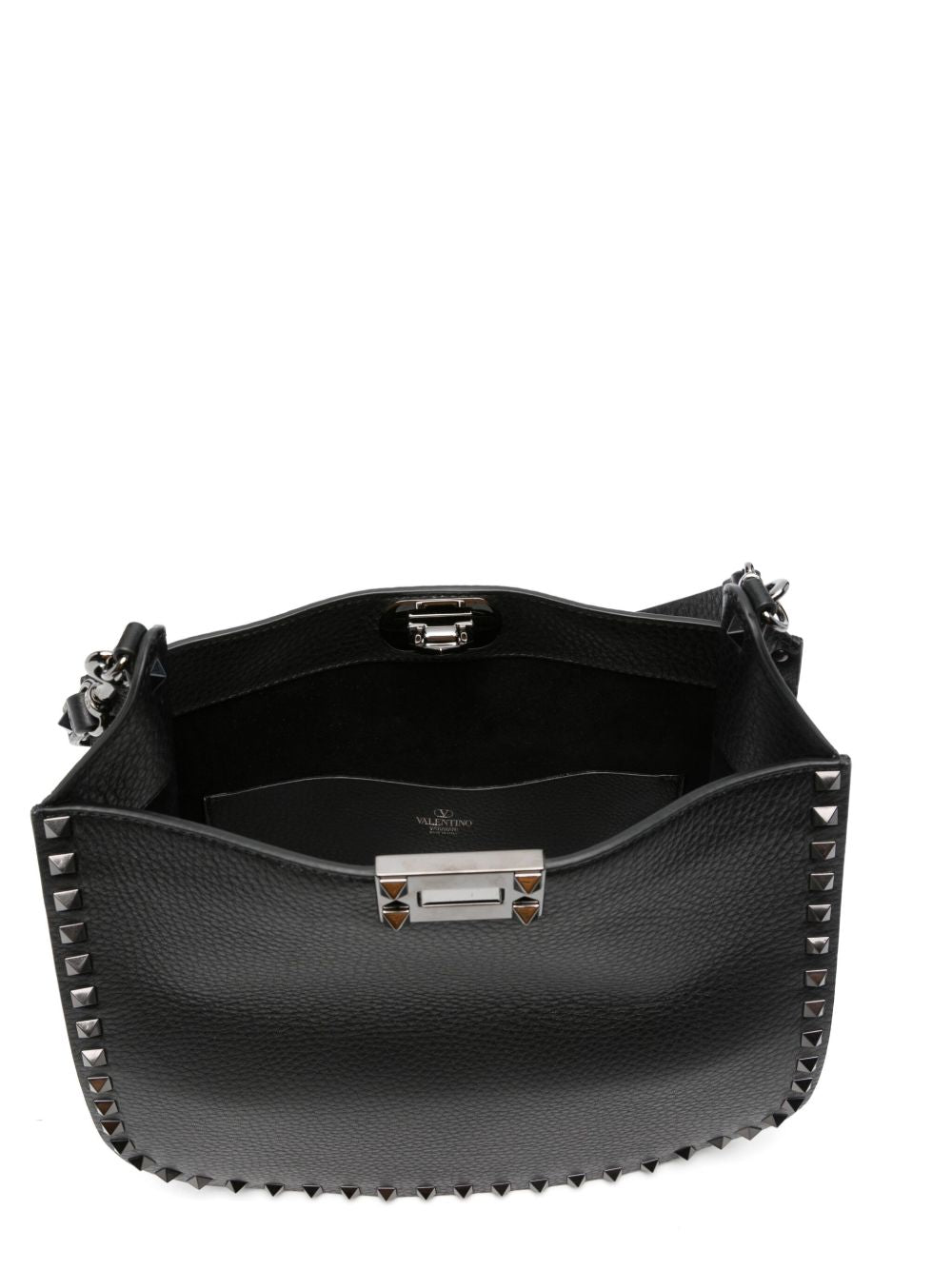 Valentino Leather Garavani Rockstud Hobo Bag Glam Steals