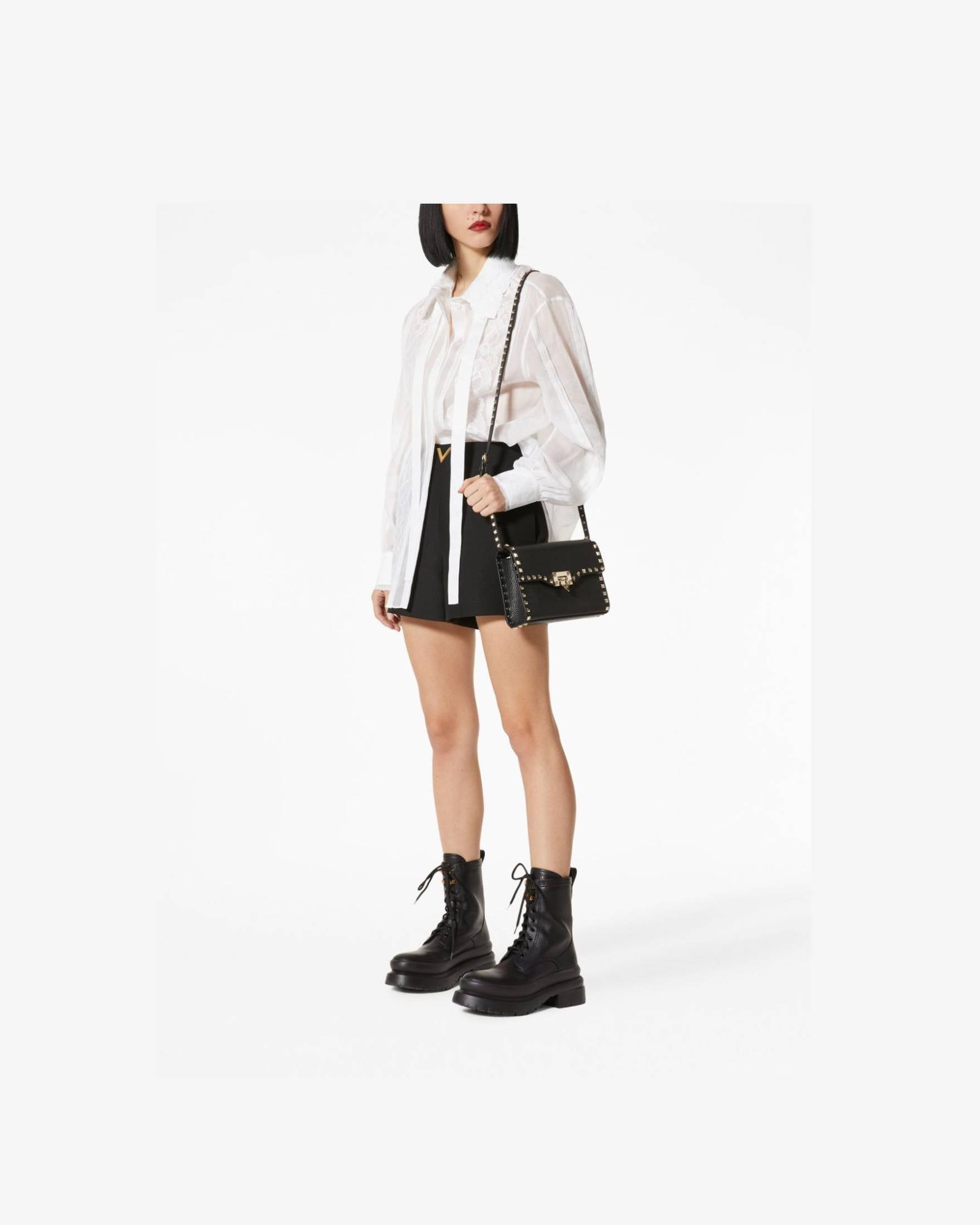 Valentino Leather Garavani Rockstud Small Shoulder Bag Glam Steals