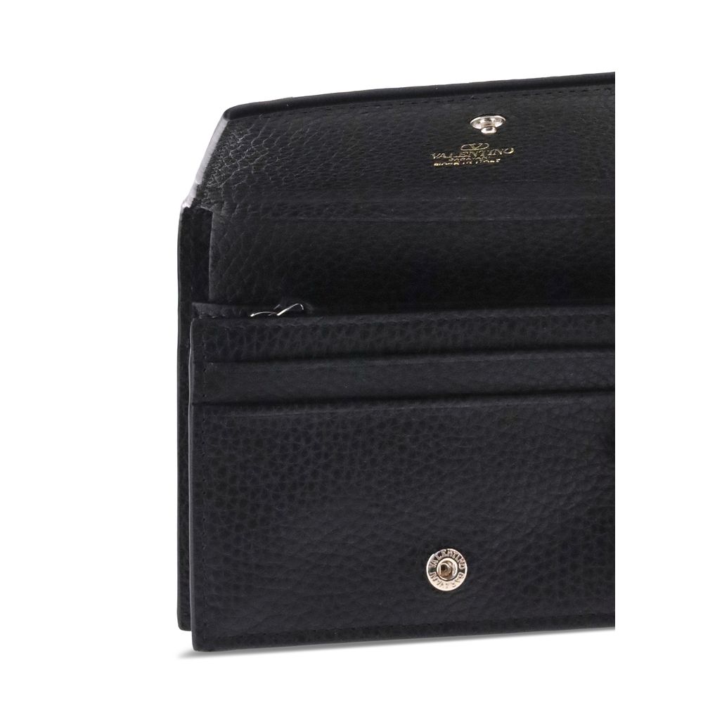 Valentino Leather Garavani Rockstud Wallet Glam Steals