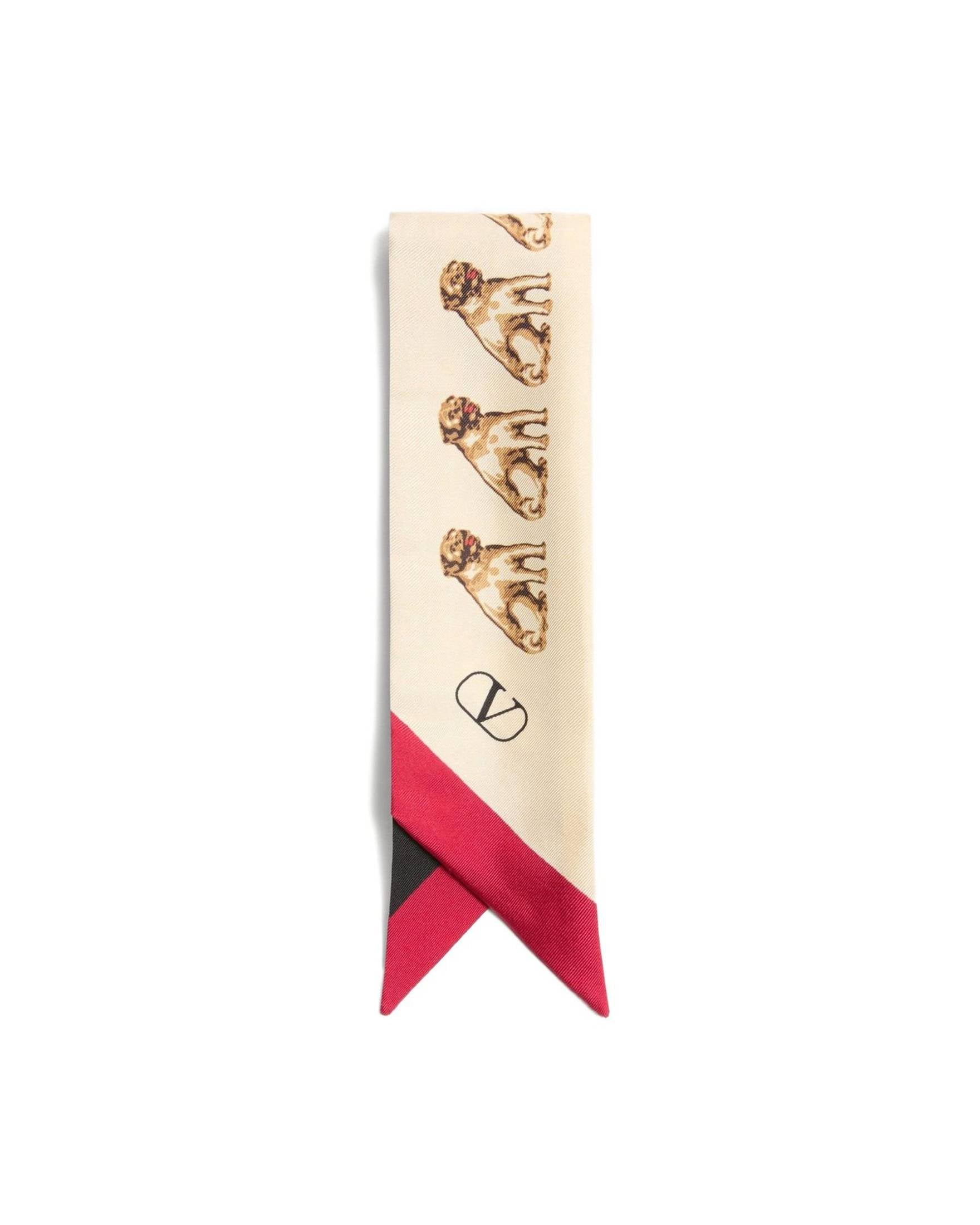 Valentino Silk Garavani Scarf Bandeaux Petit Charles Glam Steals