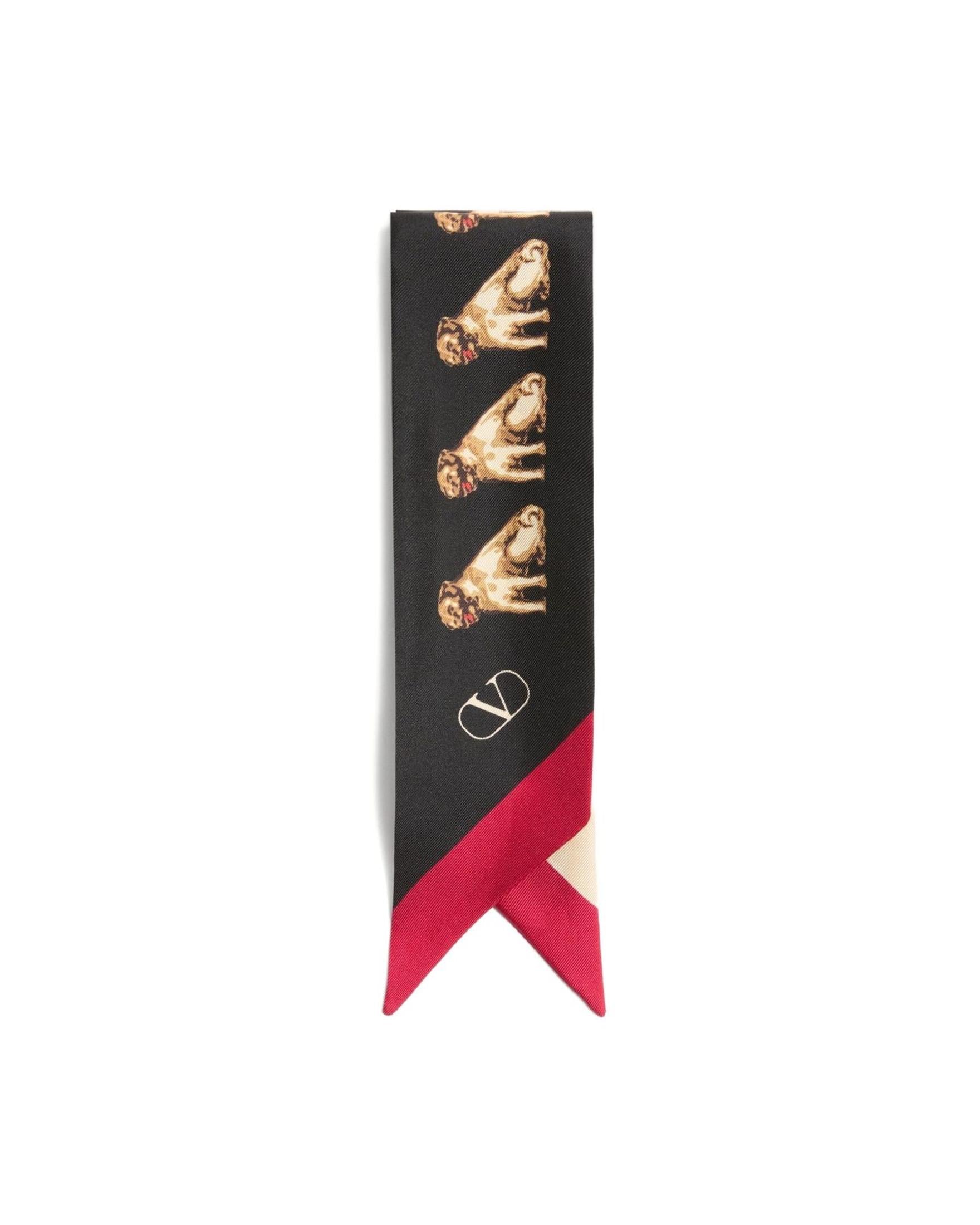 Valentino Silk Garavani Scarf Bandeaux Petit Charles Glam Steals