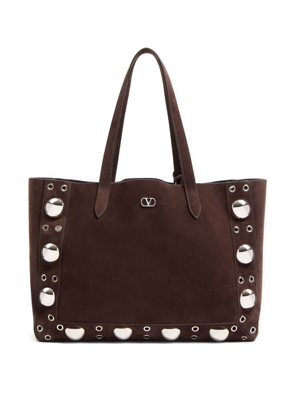 Valentino Suede Garavani Medium Nellcôte Shopping Bag Glam Steals