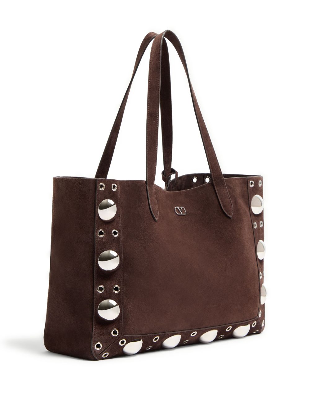 Valentino Suede Garavani Medium Nellcôte Shopping Bag Glam Steals