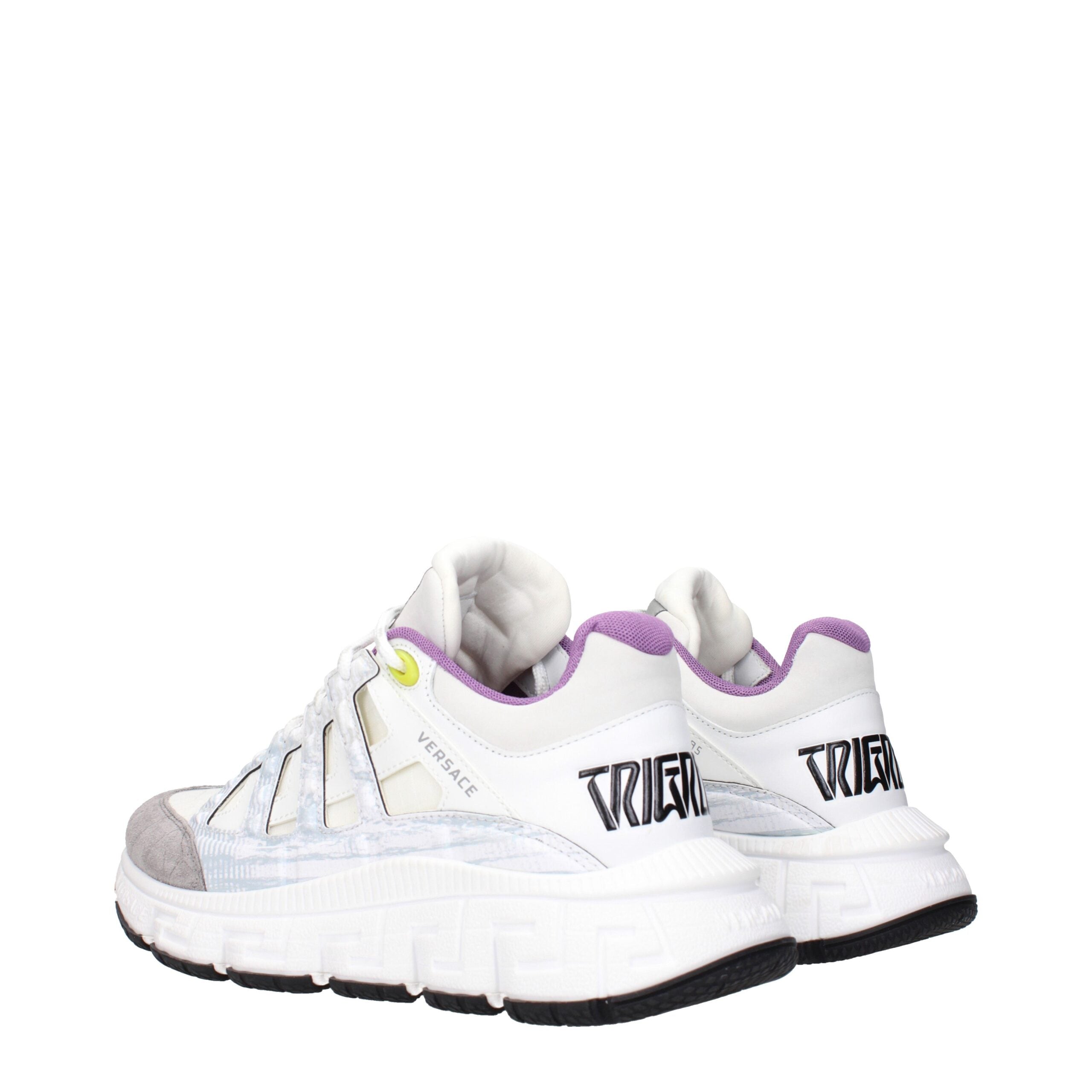 Versace Beige Fabric Athletic Sneakers Glam Steals