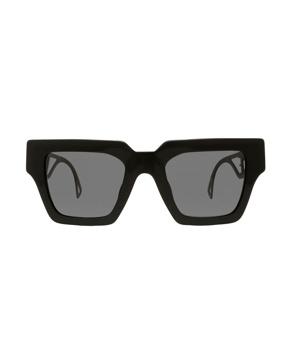 Versace Black Acetate Sunglasses