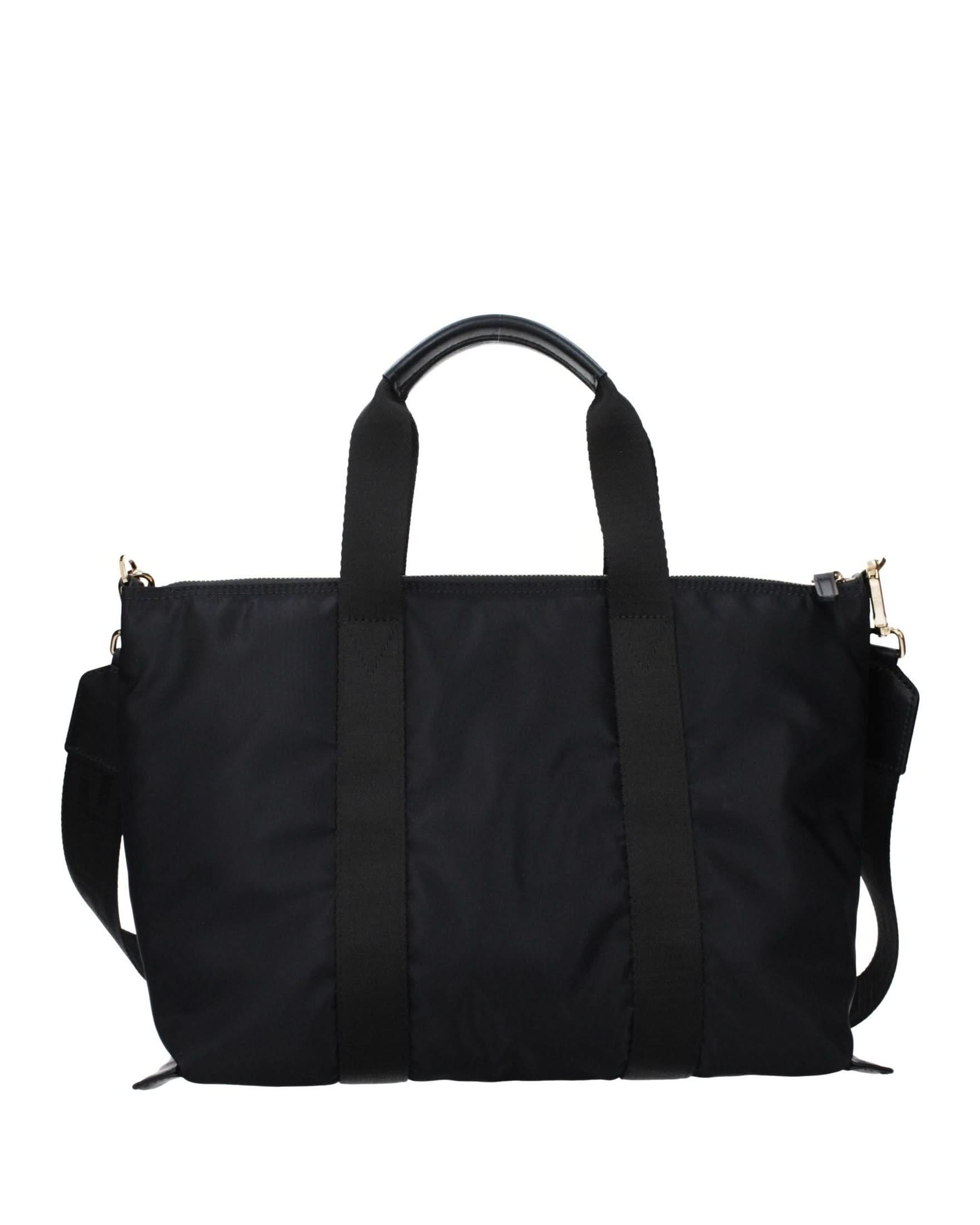 Versace Black Nylon Handbag Glam Steals