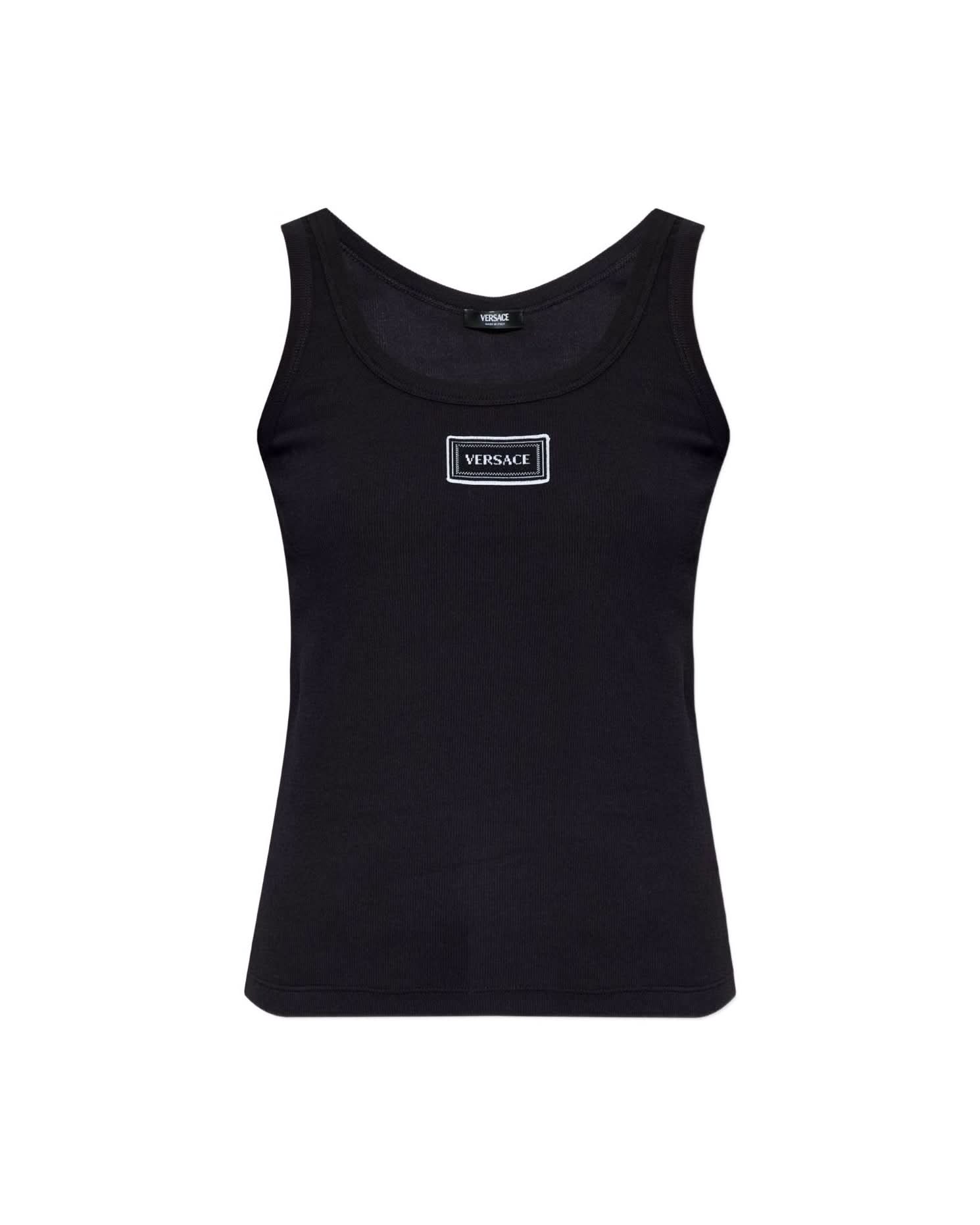 Versace Black Top Topwear