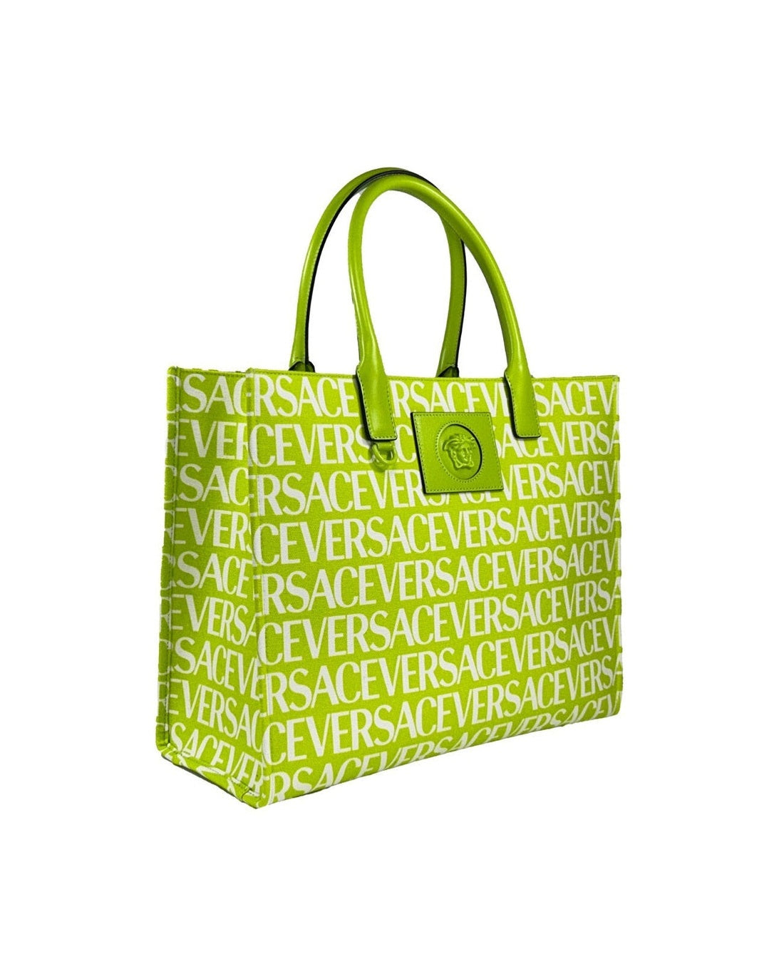 Versace Canvas Medusa Large Tote Bag Glam Steals