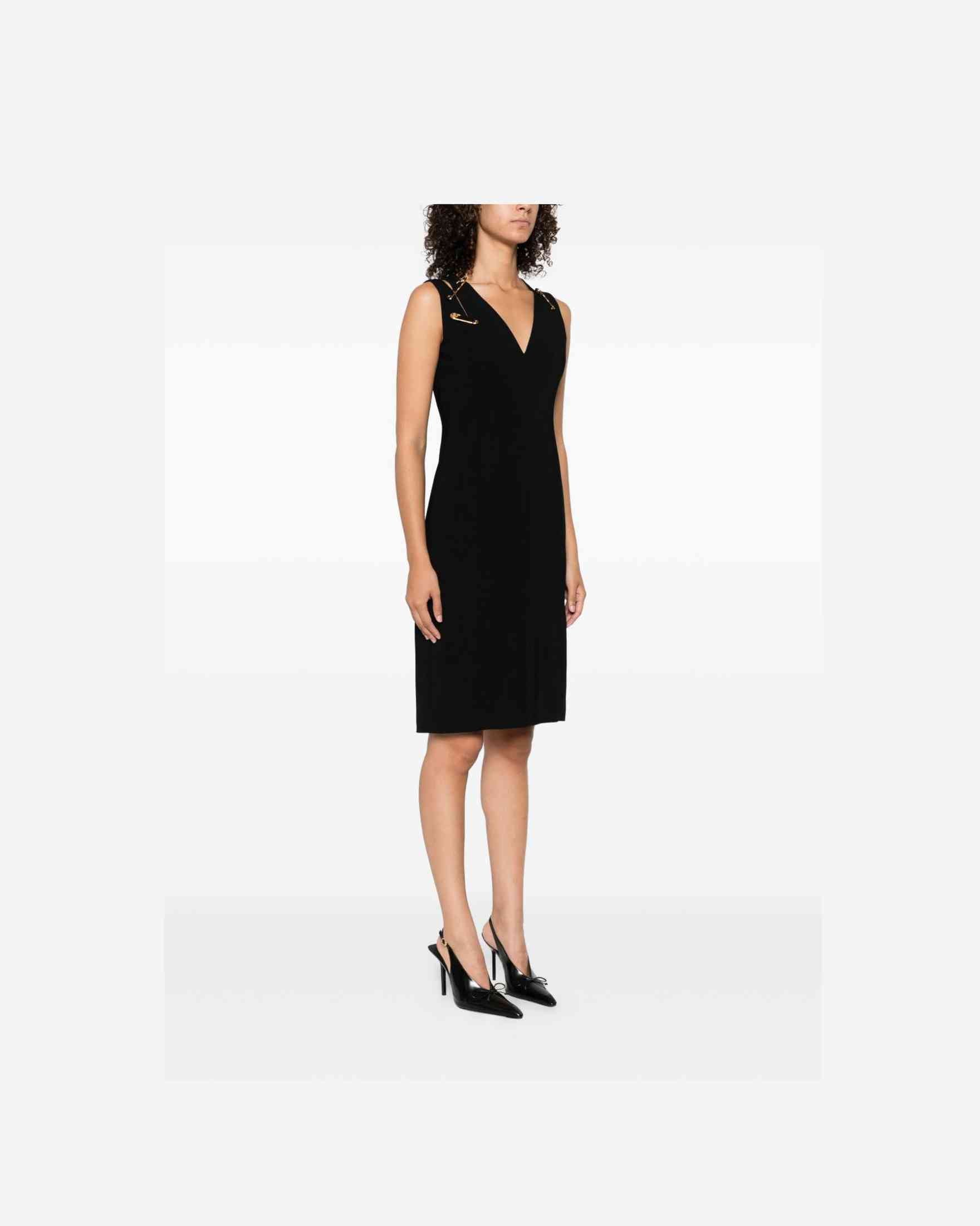 Versace Cocktail Dress Responsible Techno Cady Stretch Glam Steals