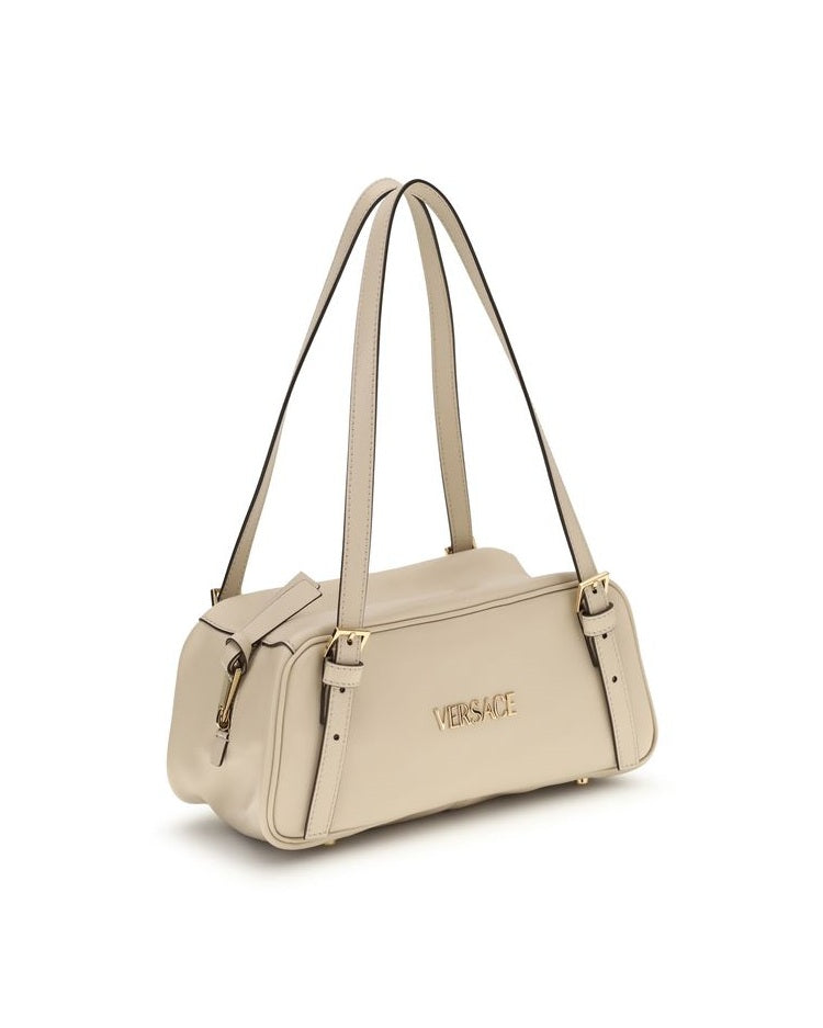 Versace Cream Lamb Ovis Aries Shoulder Bag Glam Steals