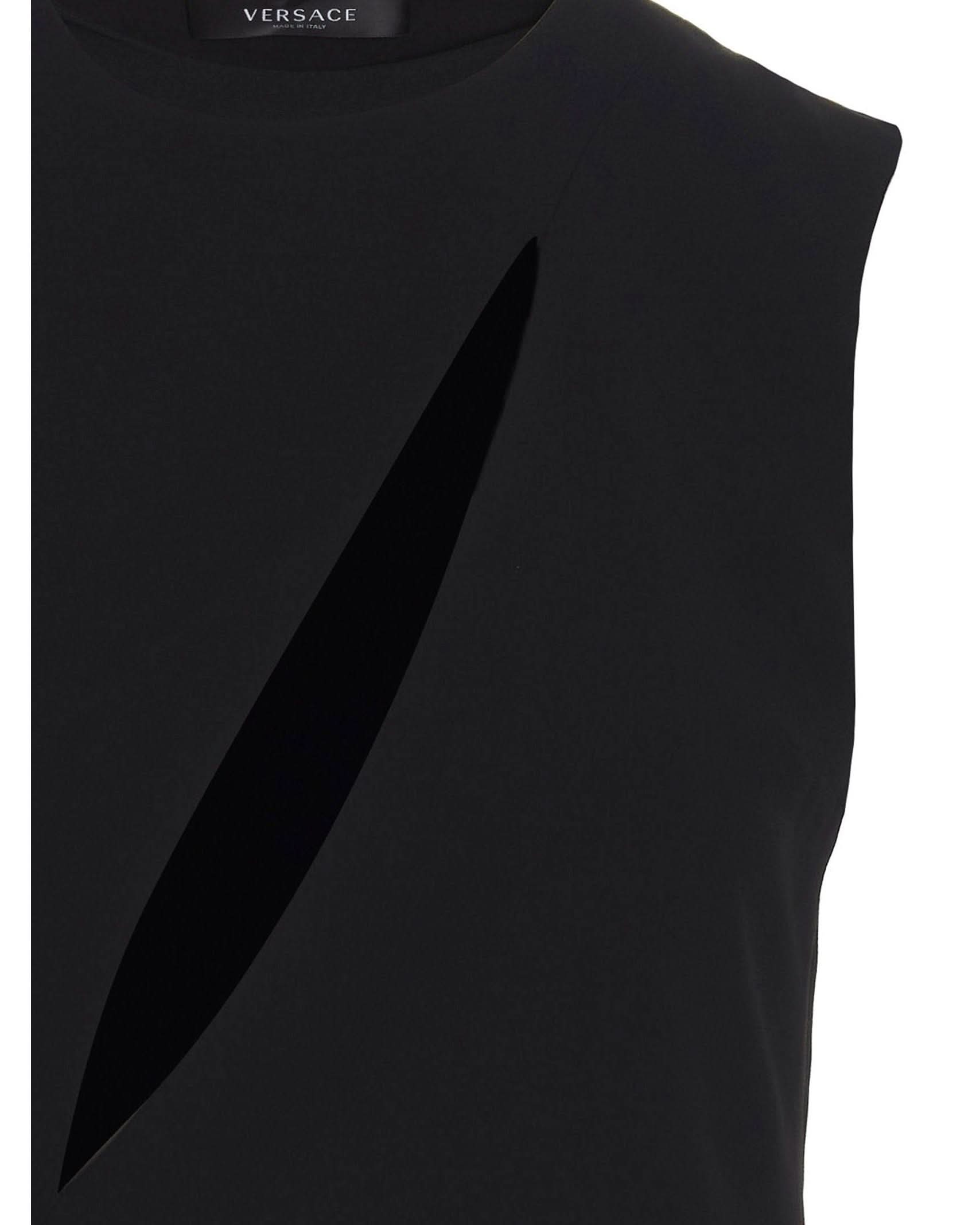 Versace Cut Out Midi Dress Glam Steals