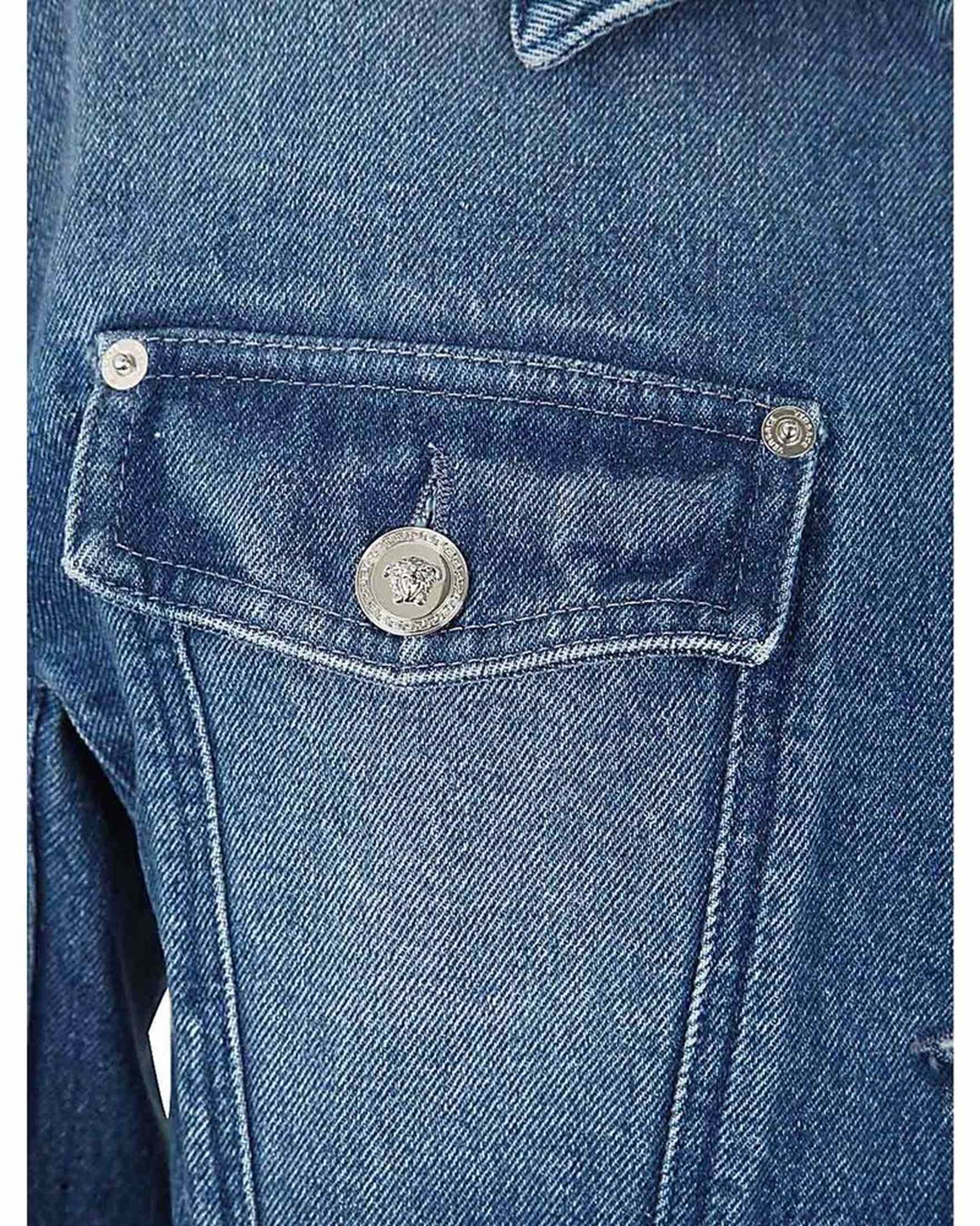 Versace Denim Jacket Glam Steals