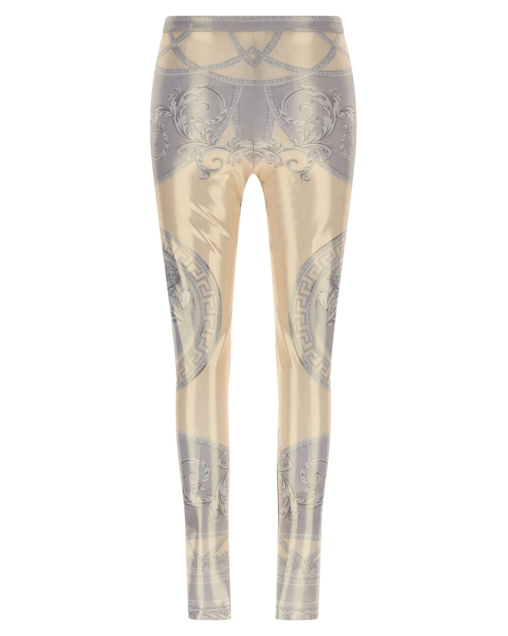 Versace La Coupe Des Dieux Leggings Glam Steals