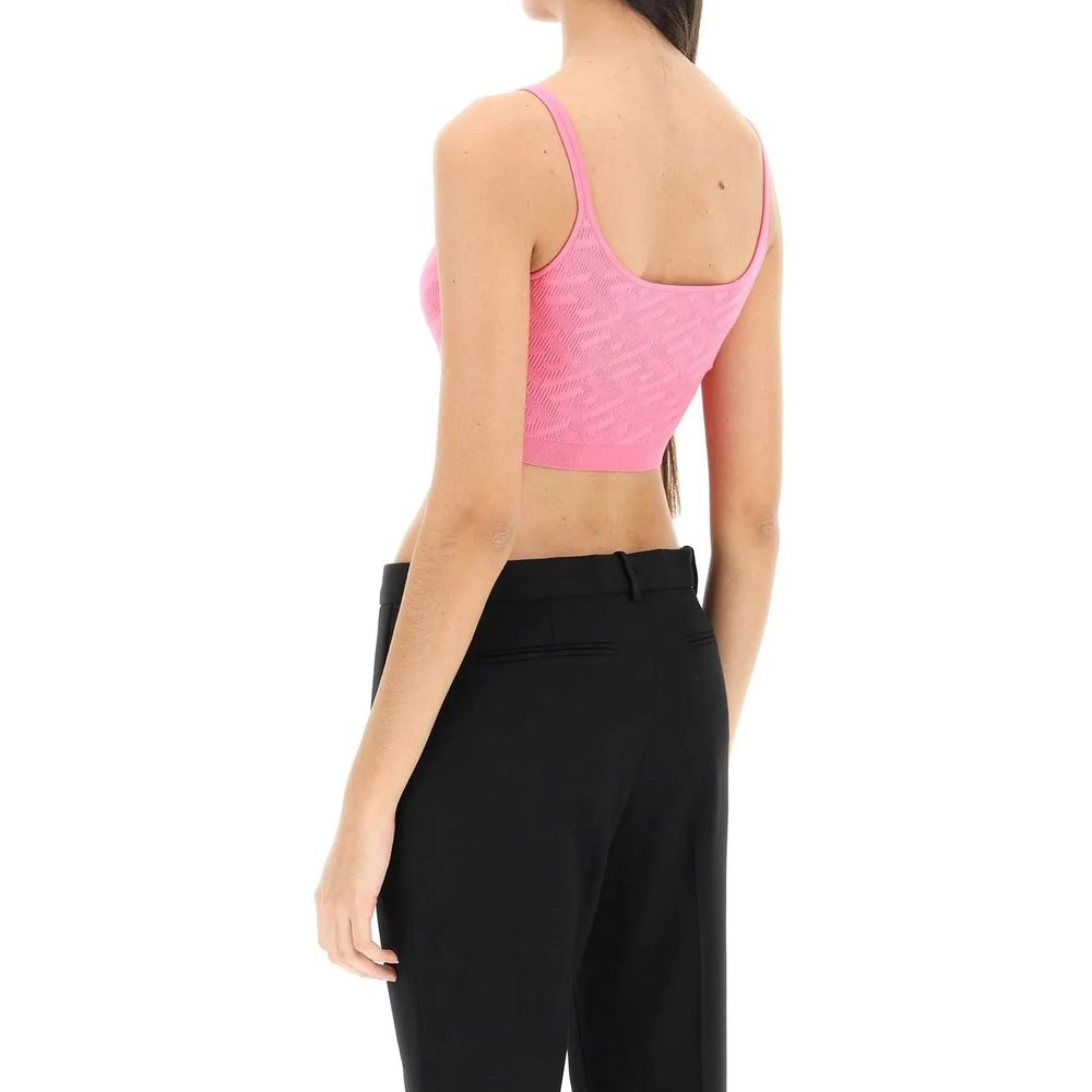 Versace La Greca Cropped Top Glam Steals