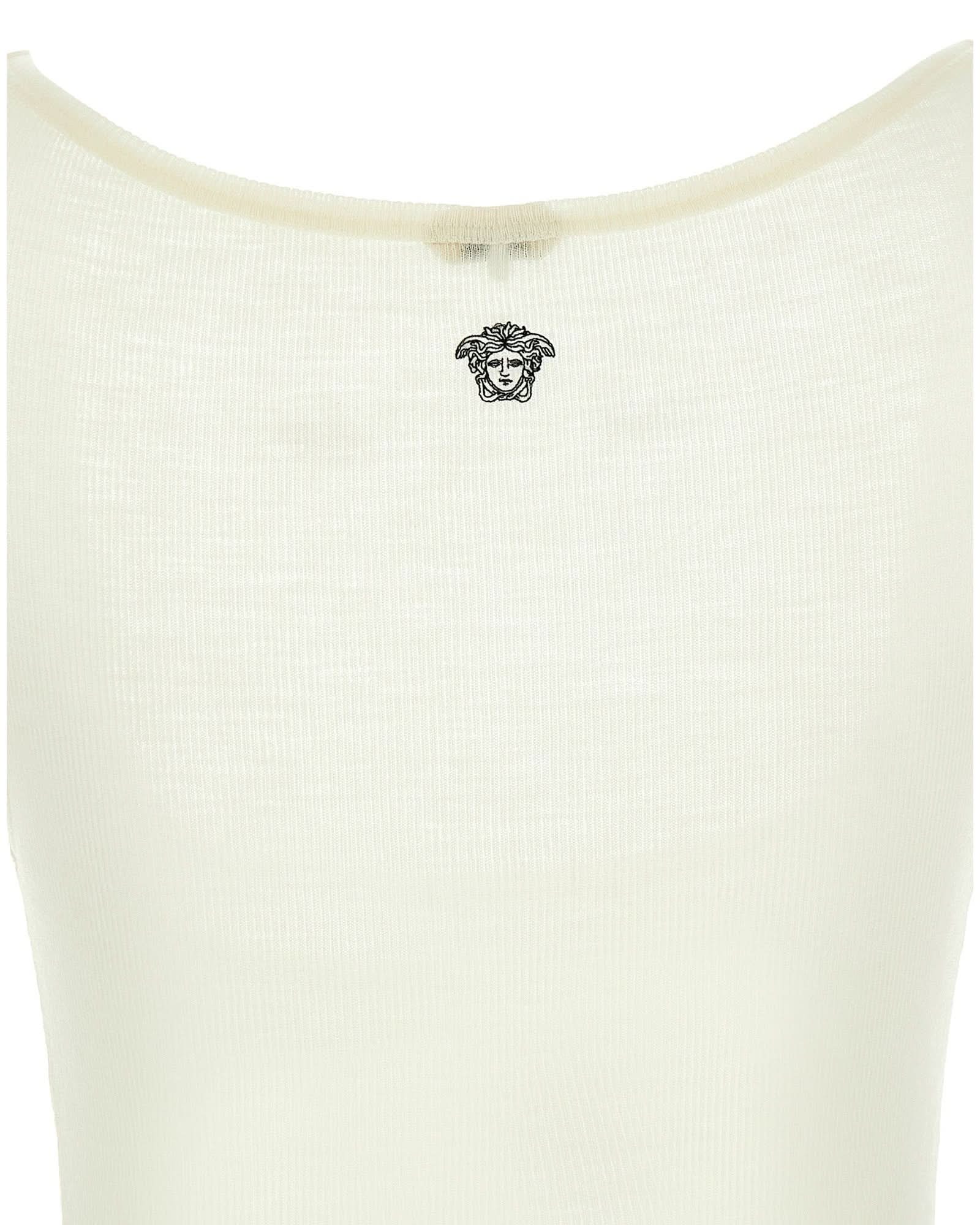 Versace La Medusa Embroidery Top Glam Steals