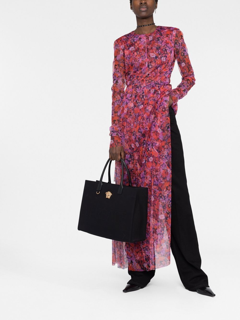 Versace Large La Medusa Tote Bag Glam Steals