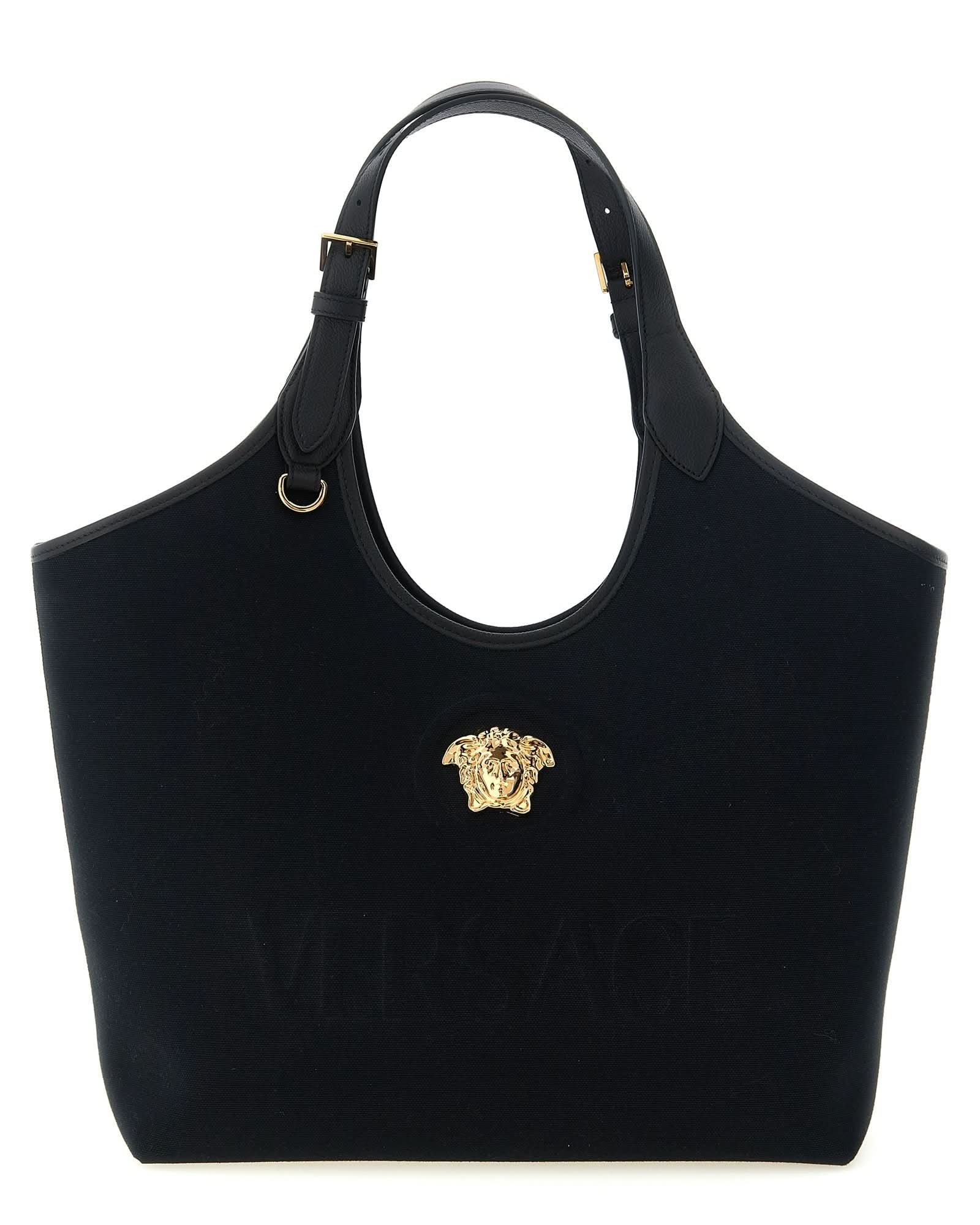 Versace Medium La Medusa Shopping Bag Glam Steals