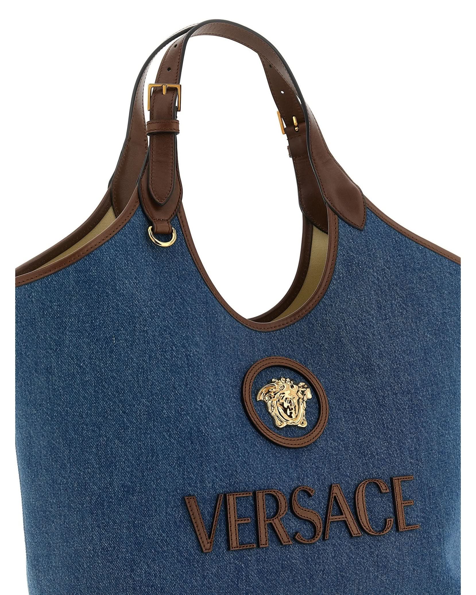 Versace Medium La Medusa Shopping Bag Shopper