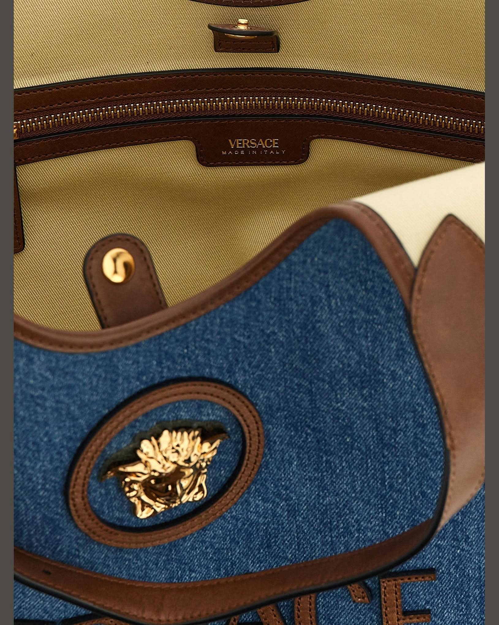 Versace Medium La Medusa Shopping Bag Shopper