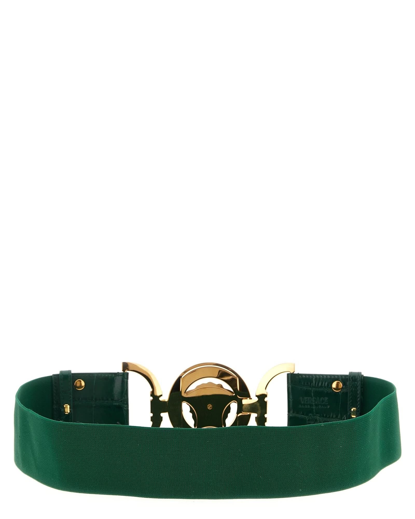 Versace Medusa 95 Elastic Belt Glam Steals