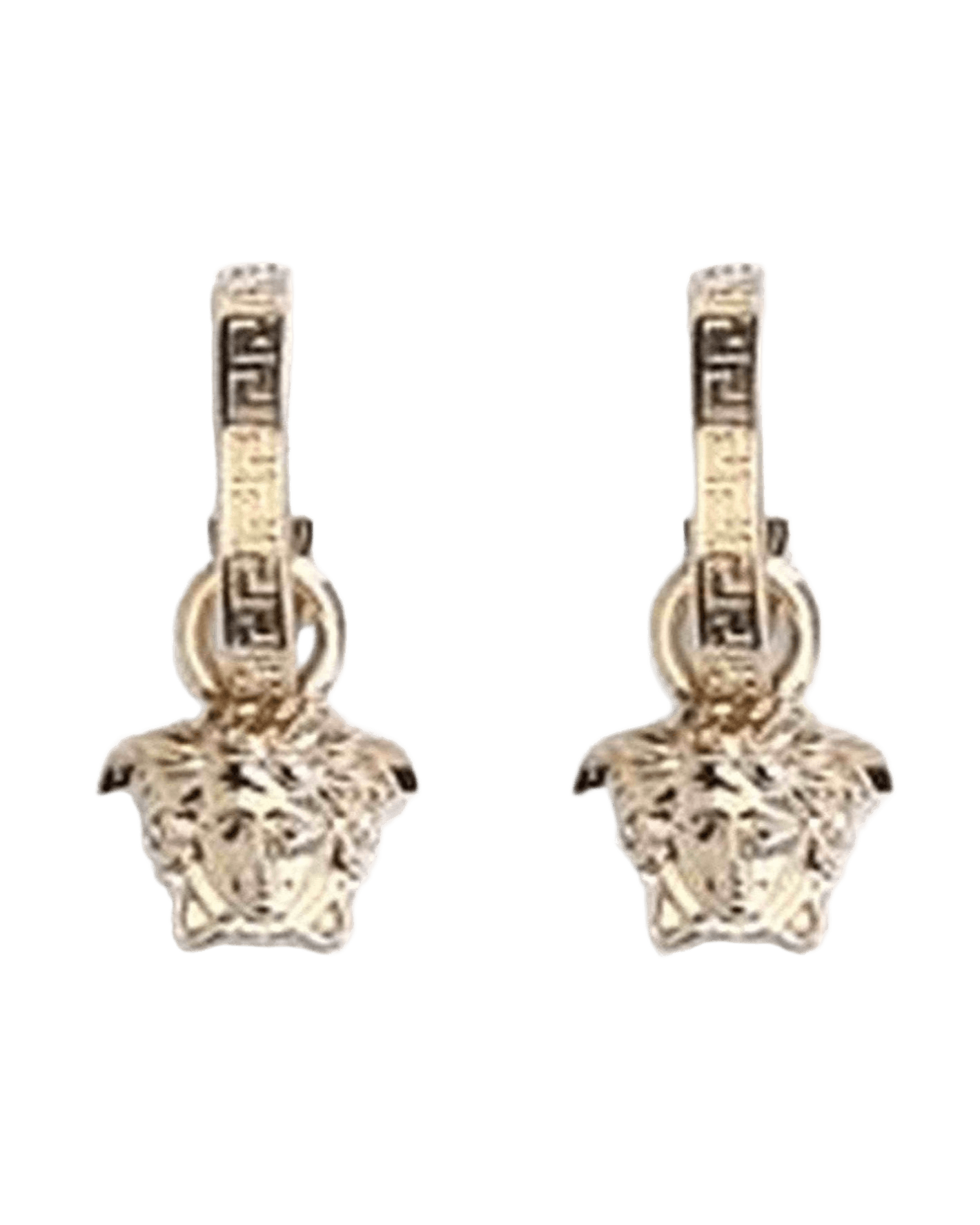 Versace Medusa Pendant Earrings Glam Steals