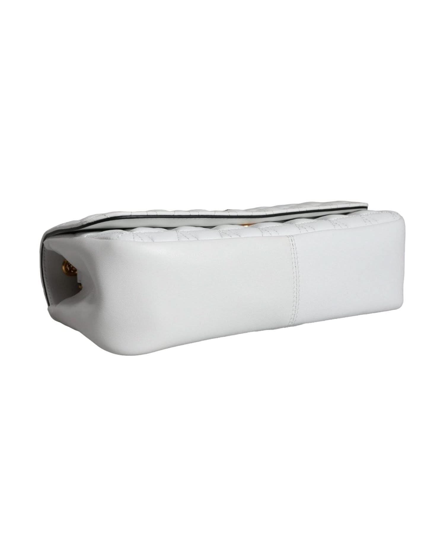 Versace Mini White Nappa Leather Crossbody Shoulder Bag Shoulder Bags