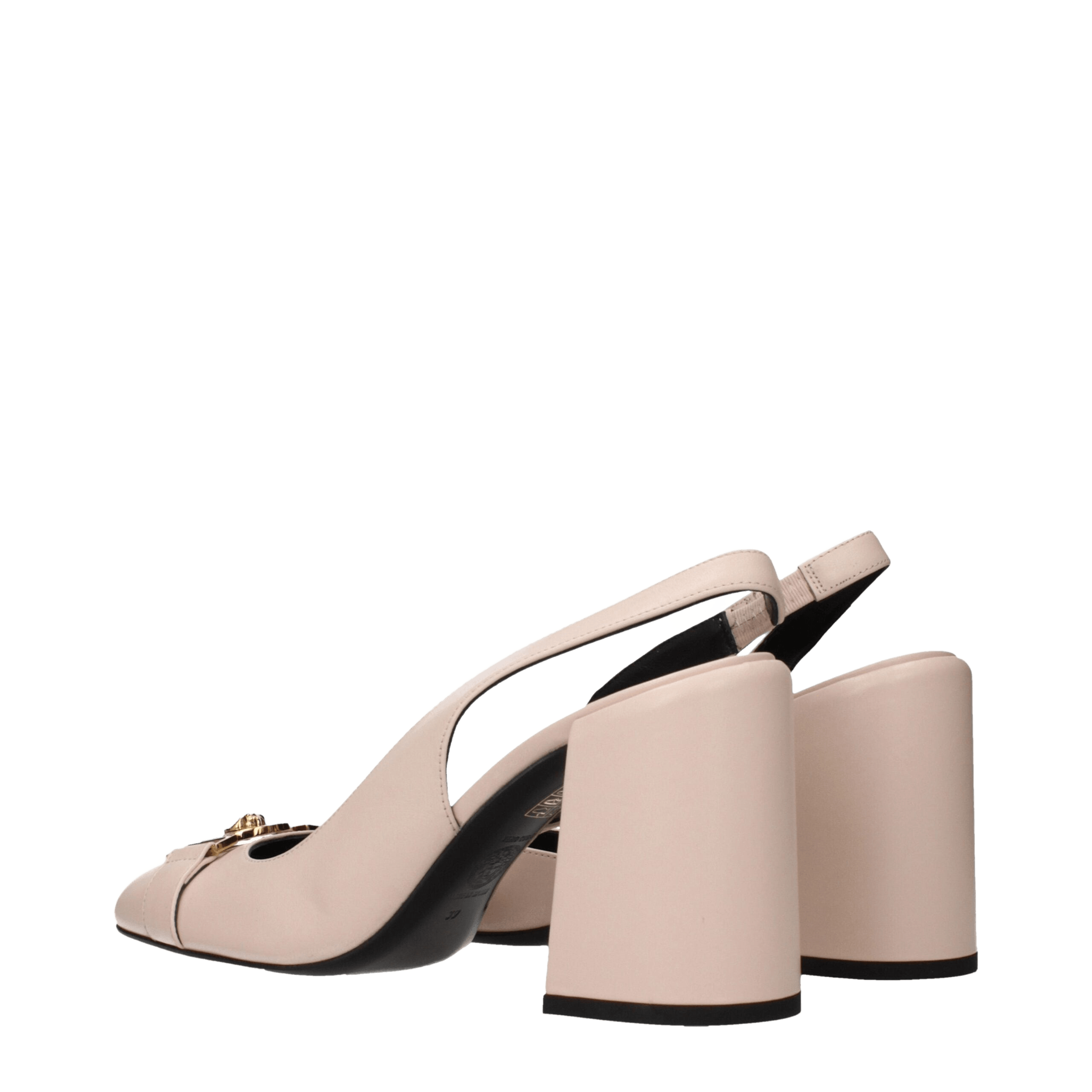 Versace Pink Leather High Heel Pumps Glam Steals