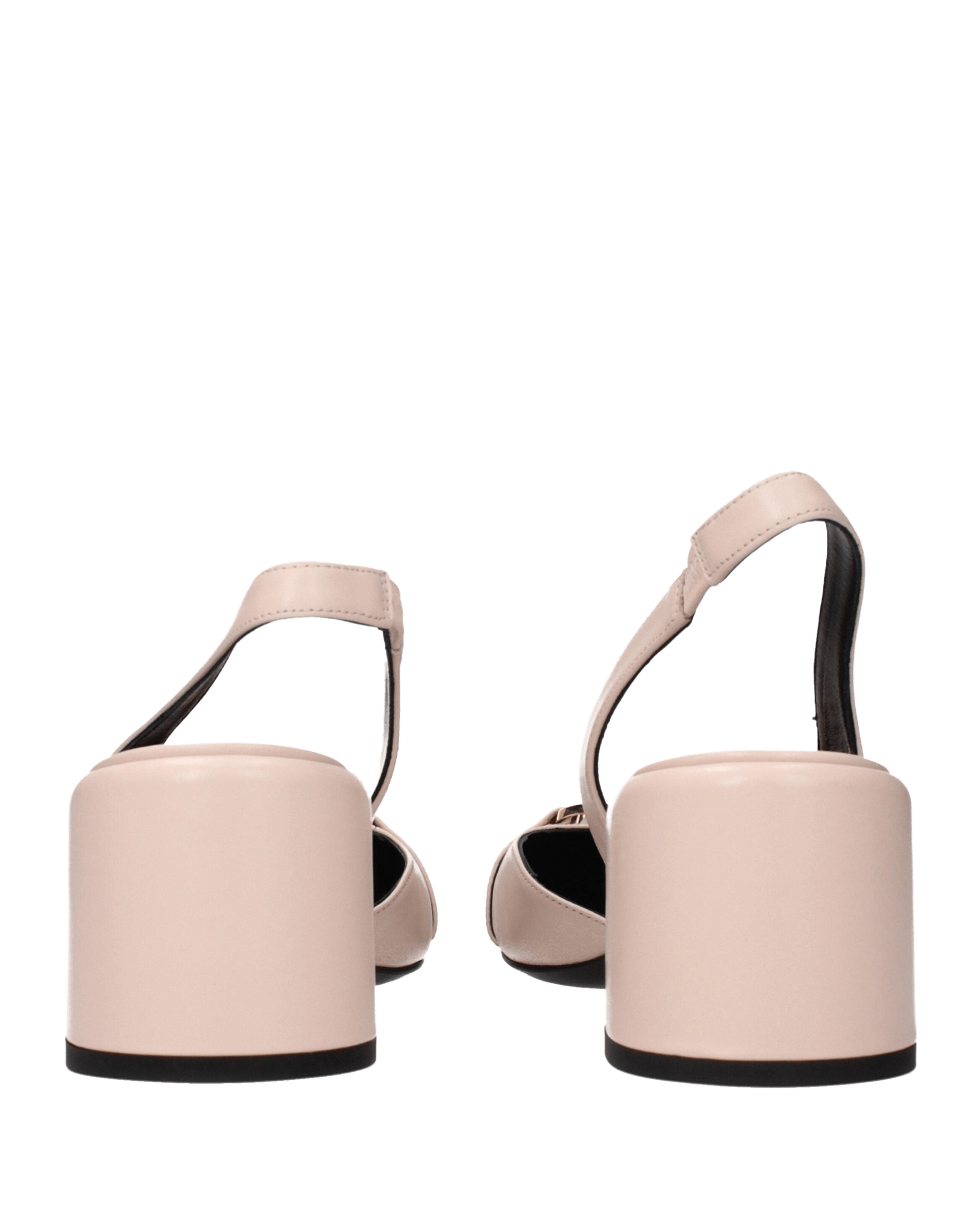 Versace Leather Pink Mid Heel Pumps Glam Steals