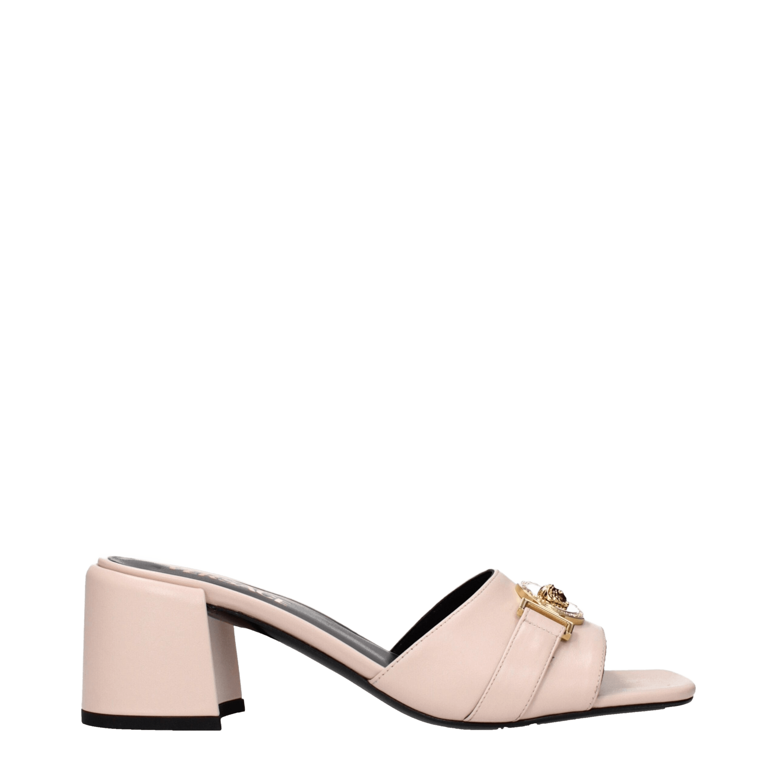 Versace Pink Leather Platforms Glam Steals