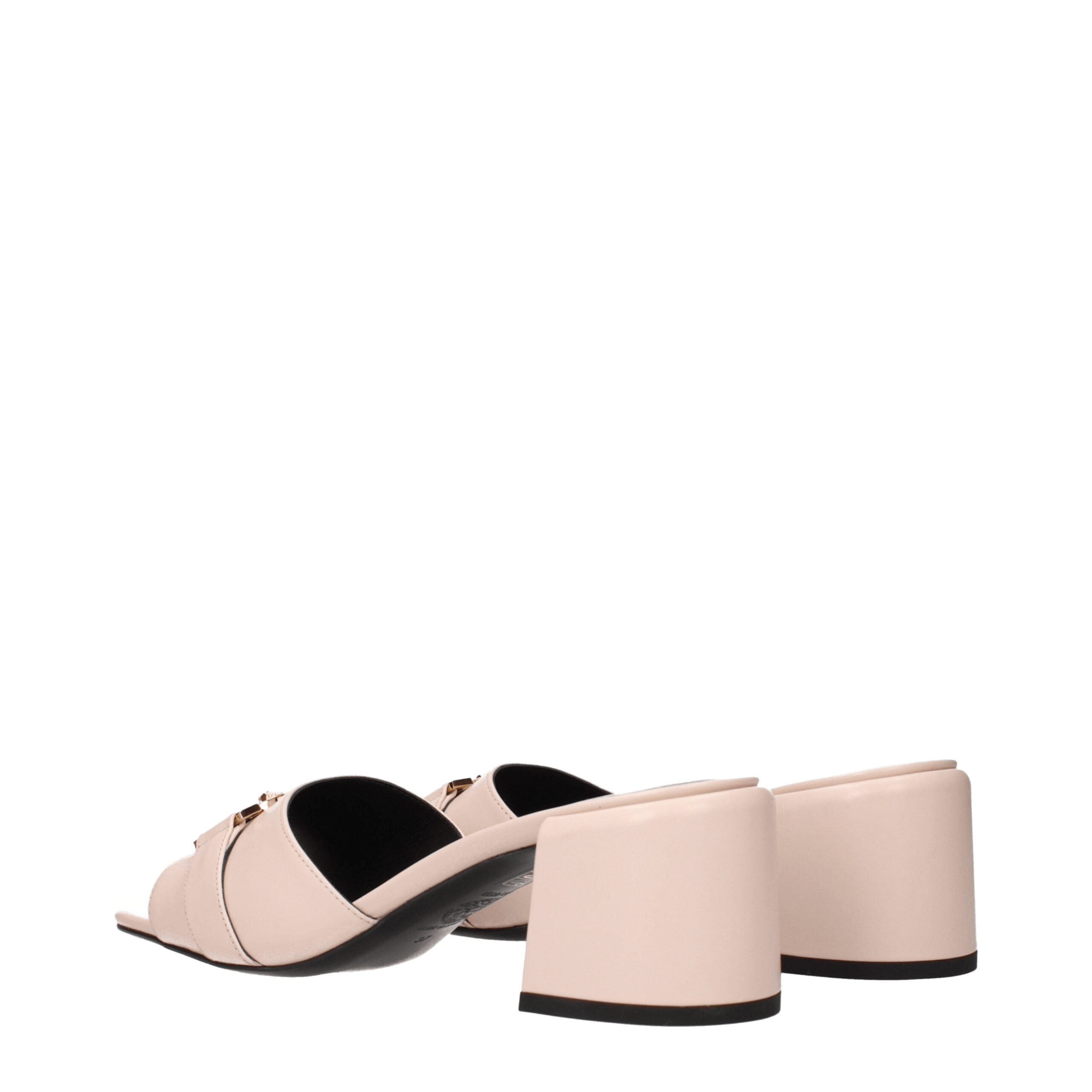 Versace Pink Leather Platforms Glam Steals