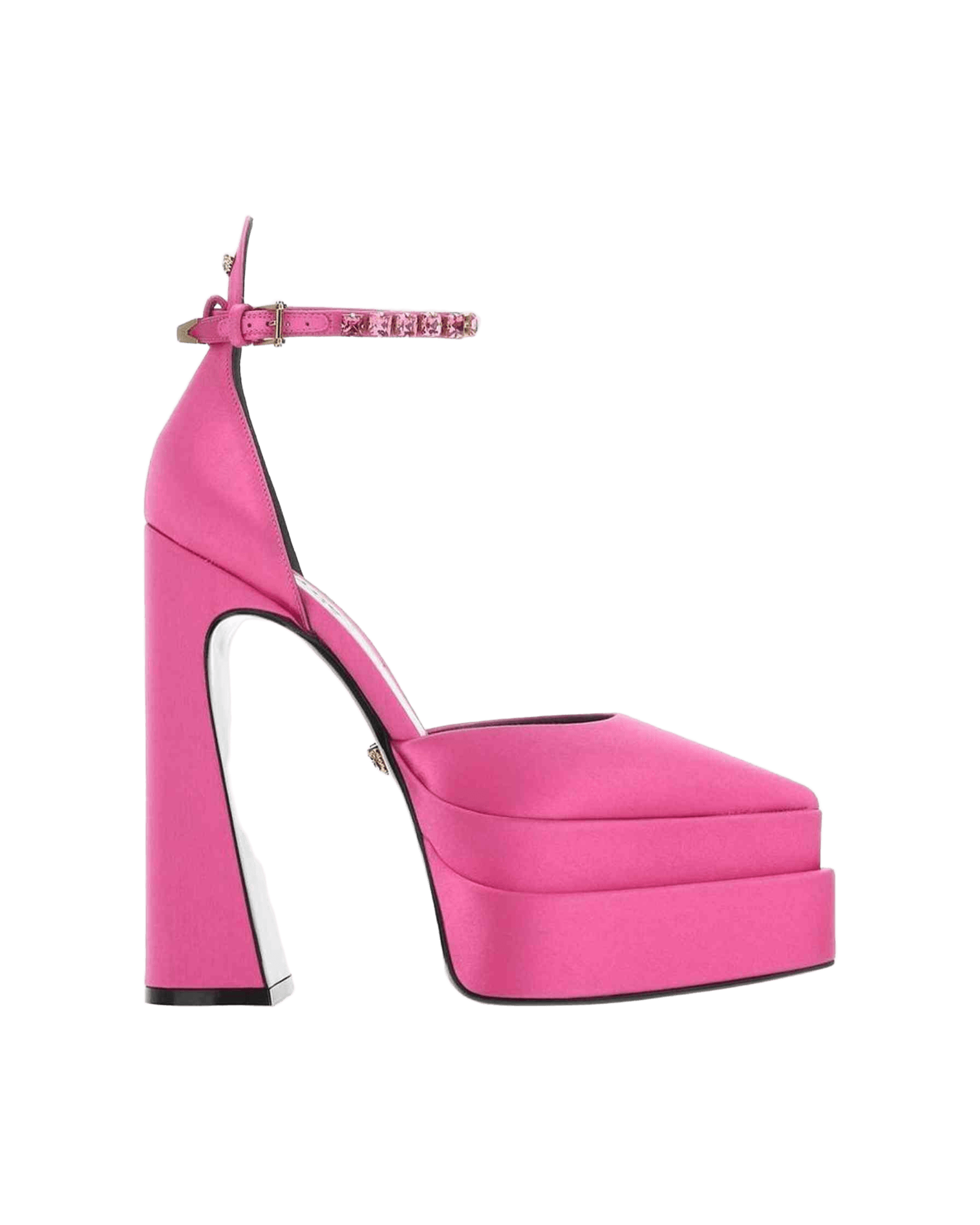 Versace Silk Satin Pumps Glam Steals